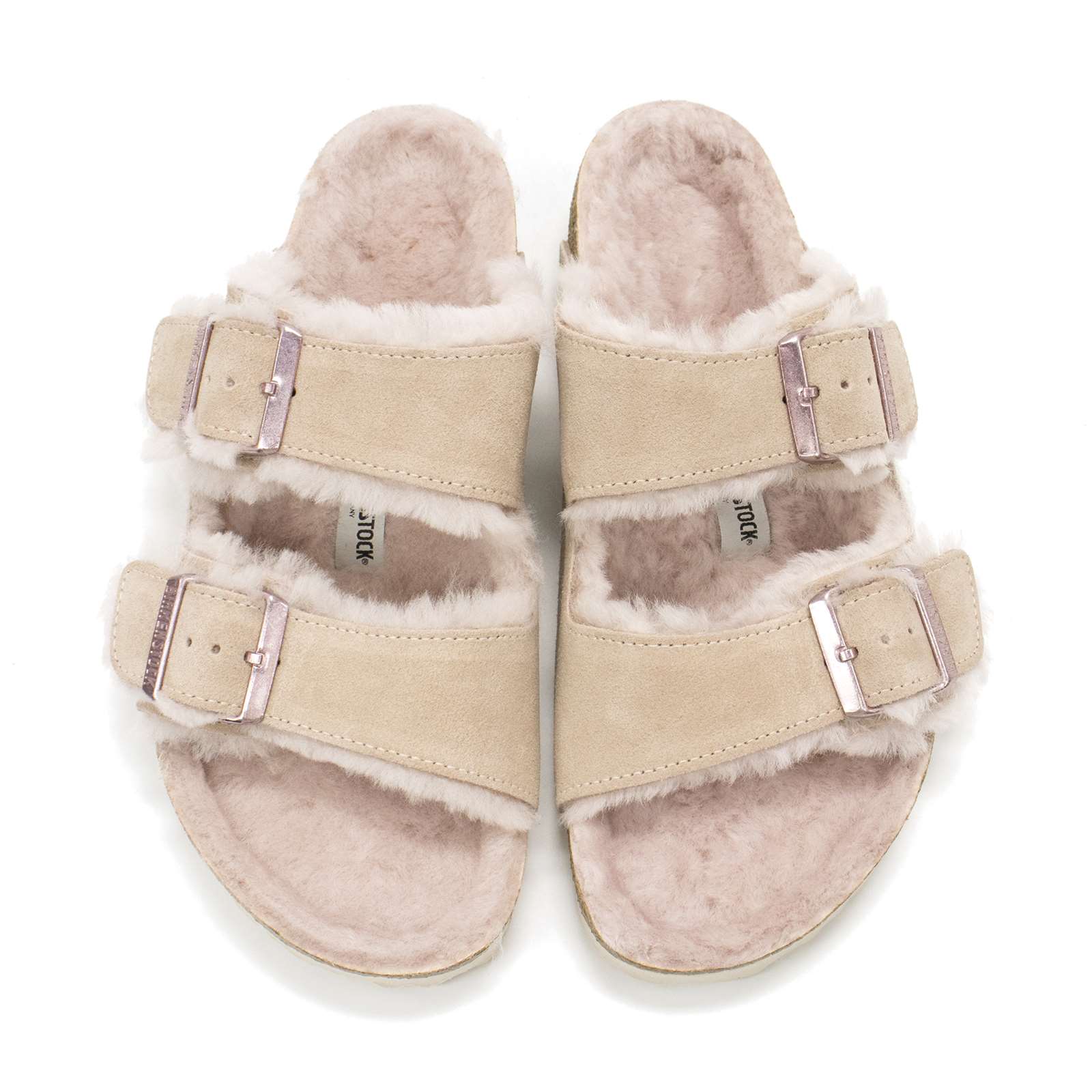 Birkenstock Women Arizona Shearling Sandals