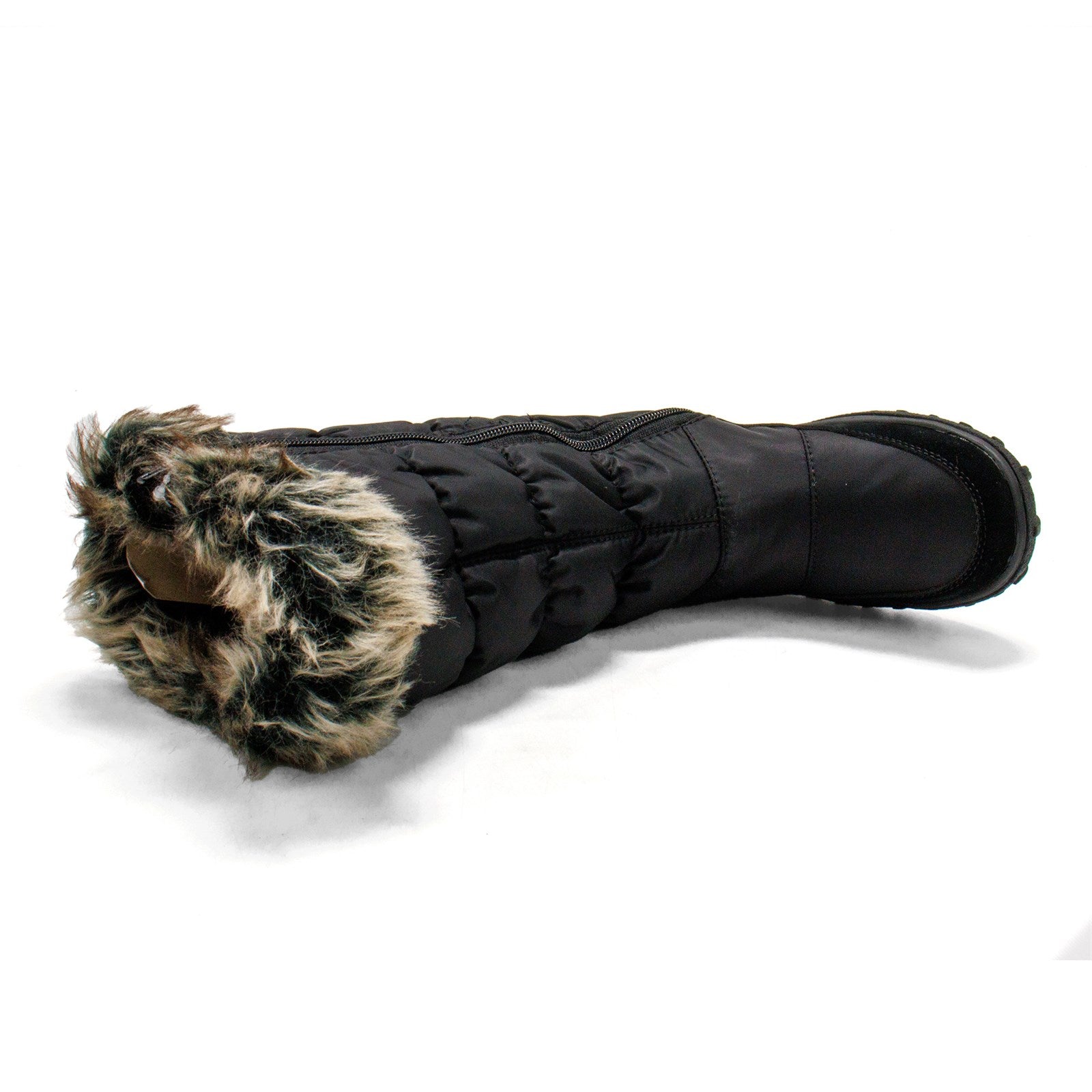 Flexus Women Vanish Faux Fur Cuff Winter Boot