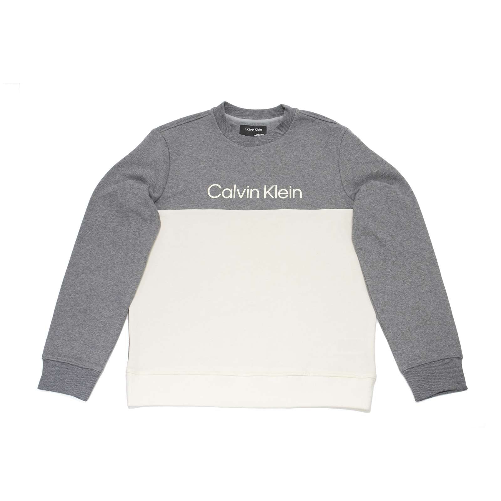Calvin Klein Men Color Block Crewneck Sweatshirt