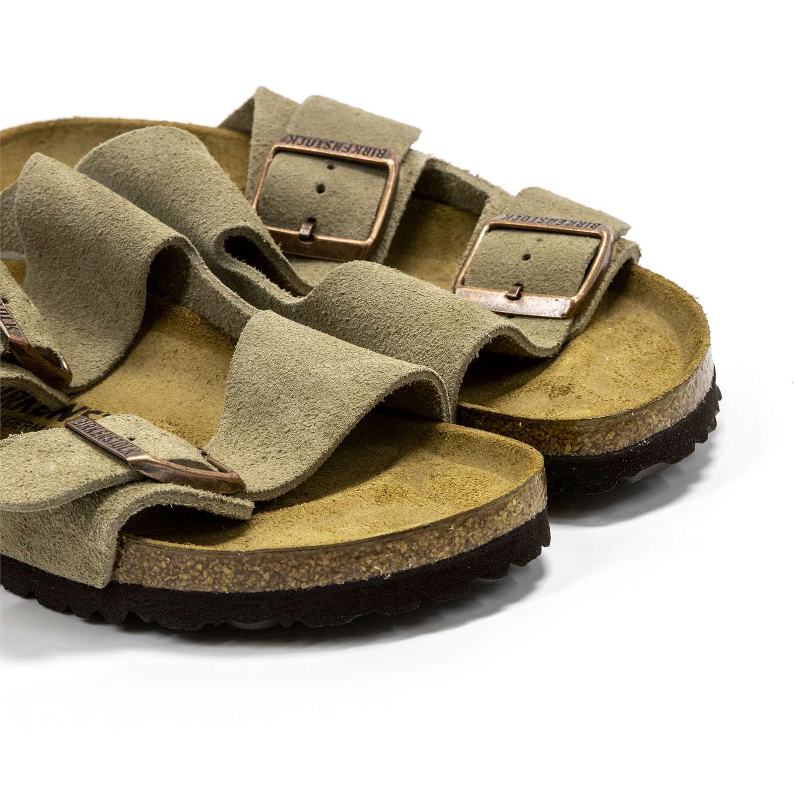 Birkenstock Men Arizona Suede Sandals