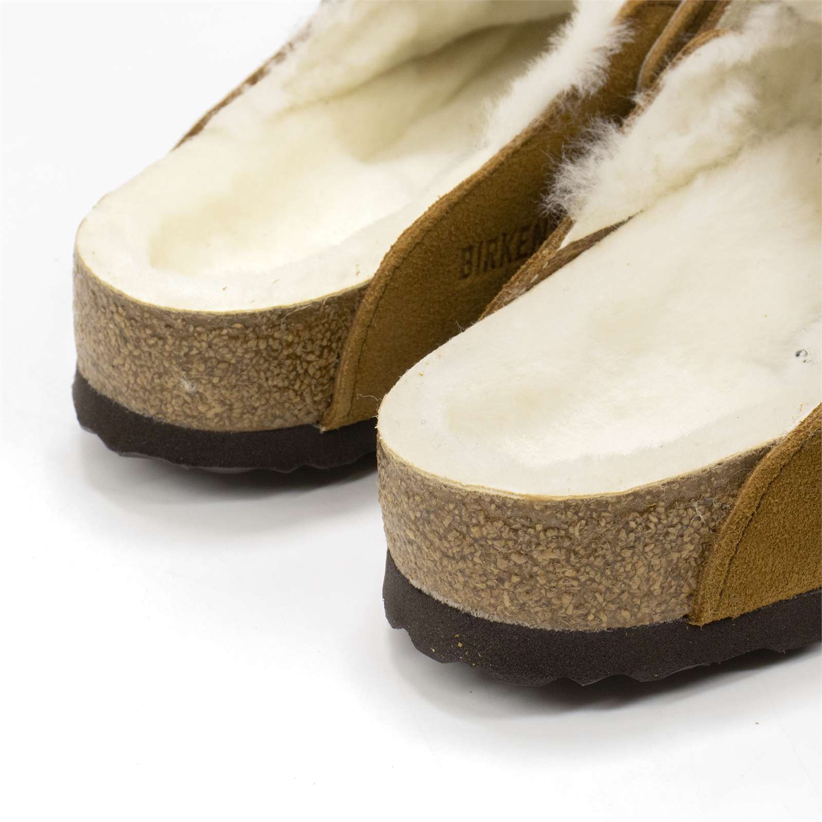 Birkenstock Men Boston Shearling Suede Clogs