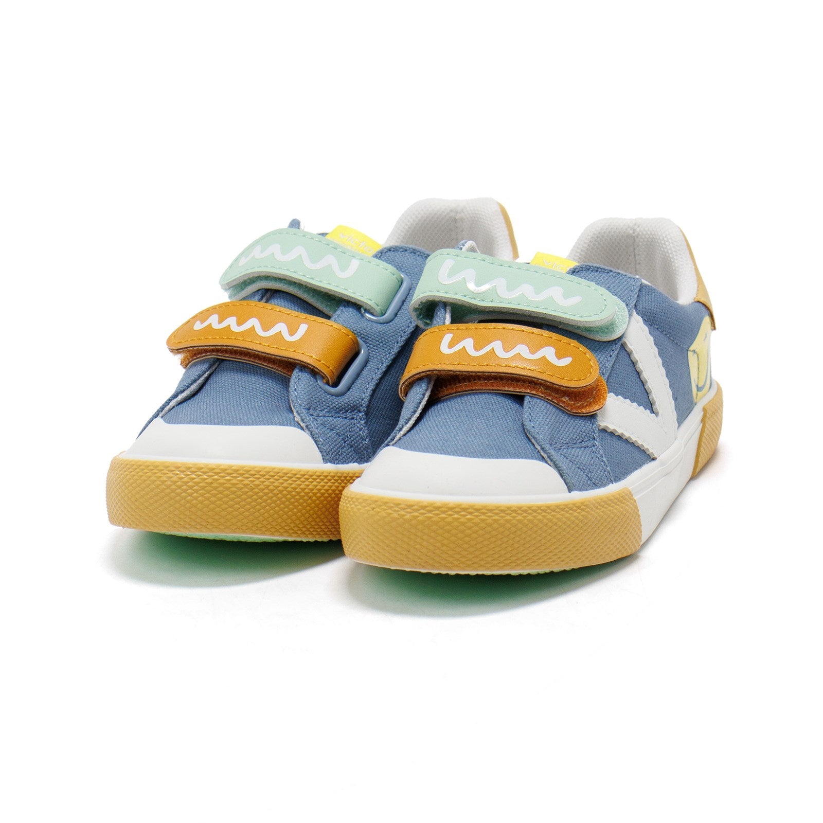 Victoria Boy Tribu Multicolour Print Strap Sneakers