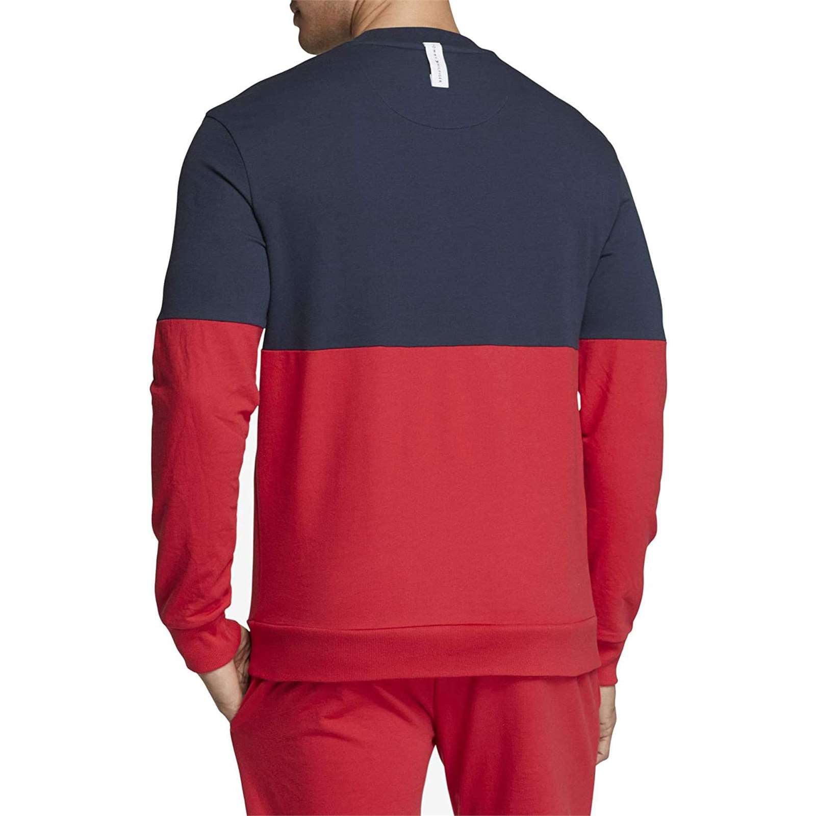 Tommy Hilfiger Men Hilfiger Color Block Crew Neck