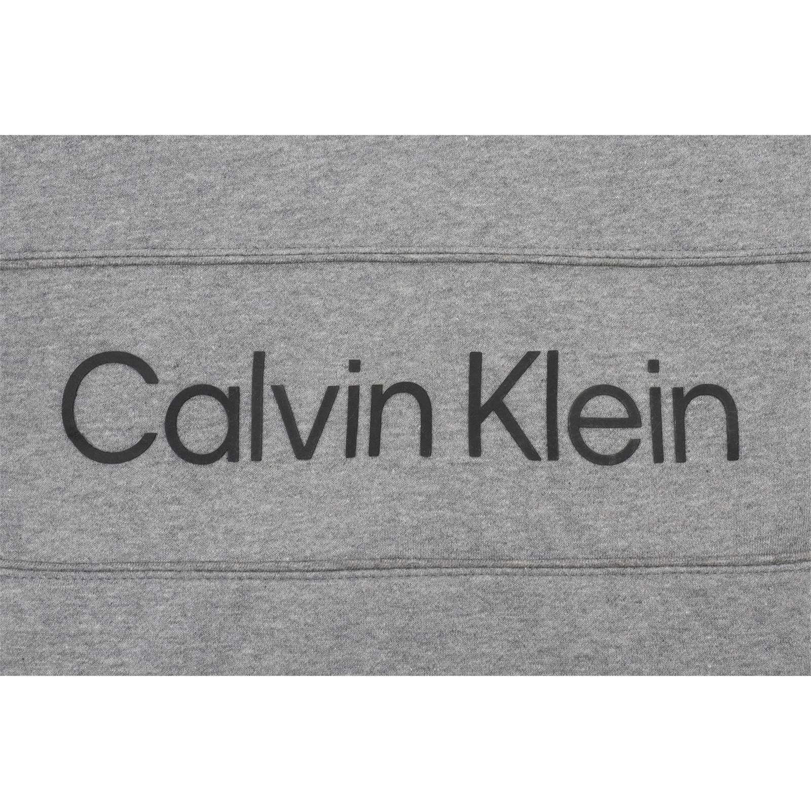 Calvin Klein Men Long Sleeve Iconic Logo Piping Pullover Hoodie