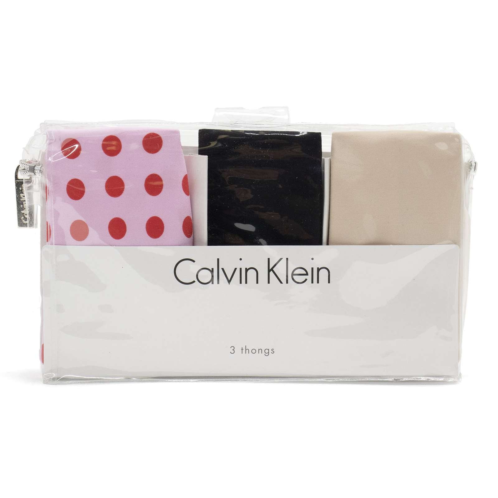 Calvin Klein Women Invisibles 3 Pack Thong