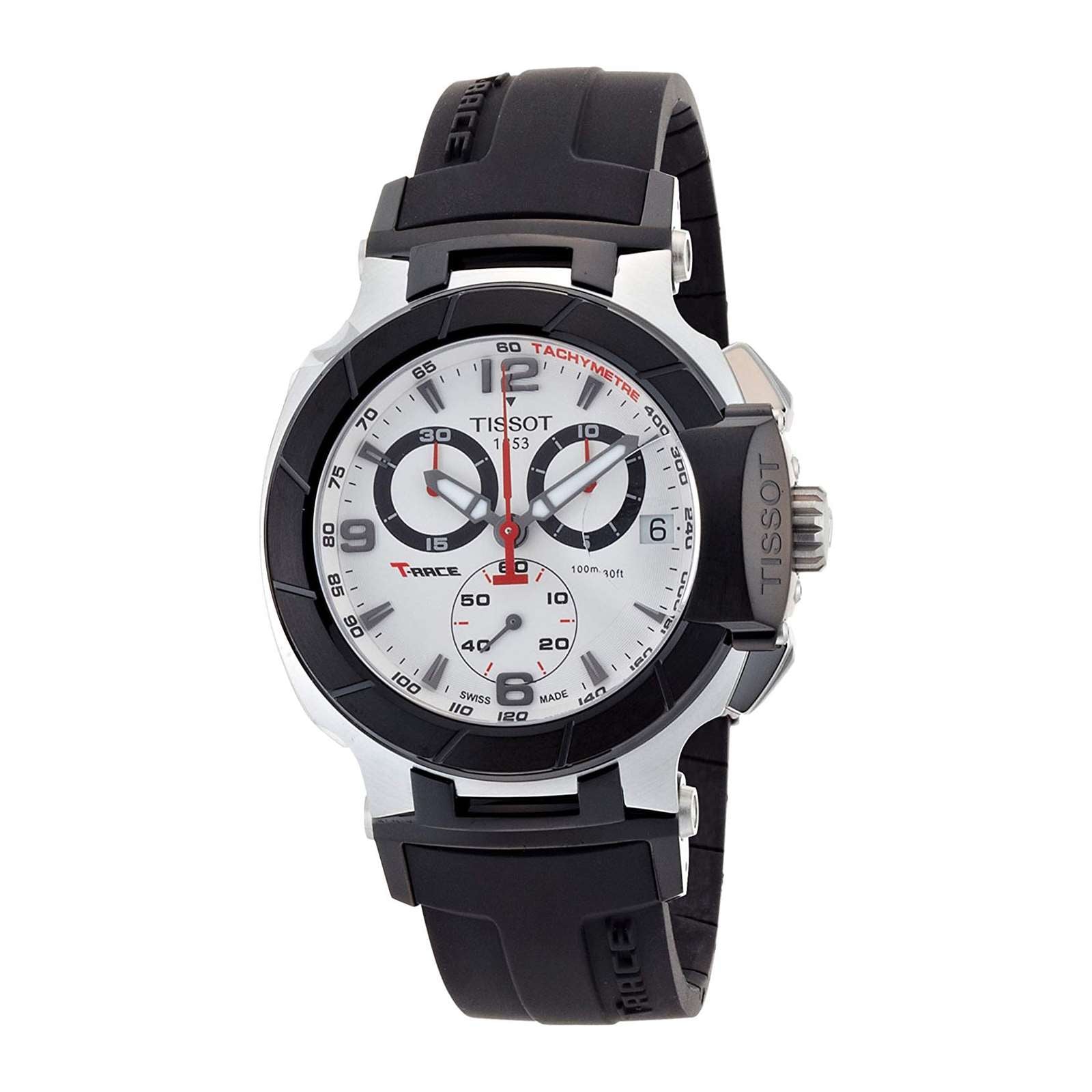 Tissot Men T-Race Quartz Chronograph Dial Watch