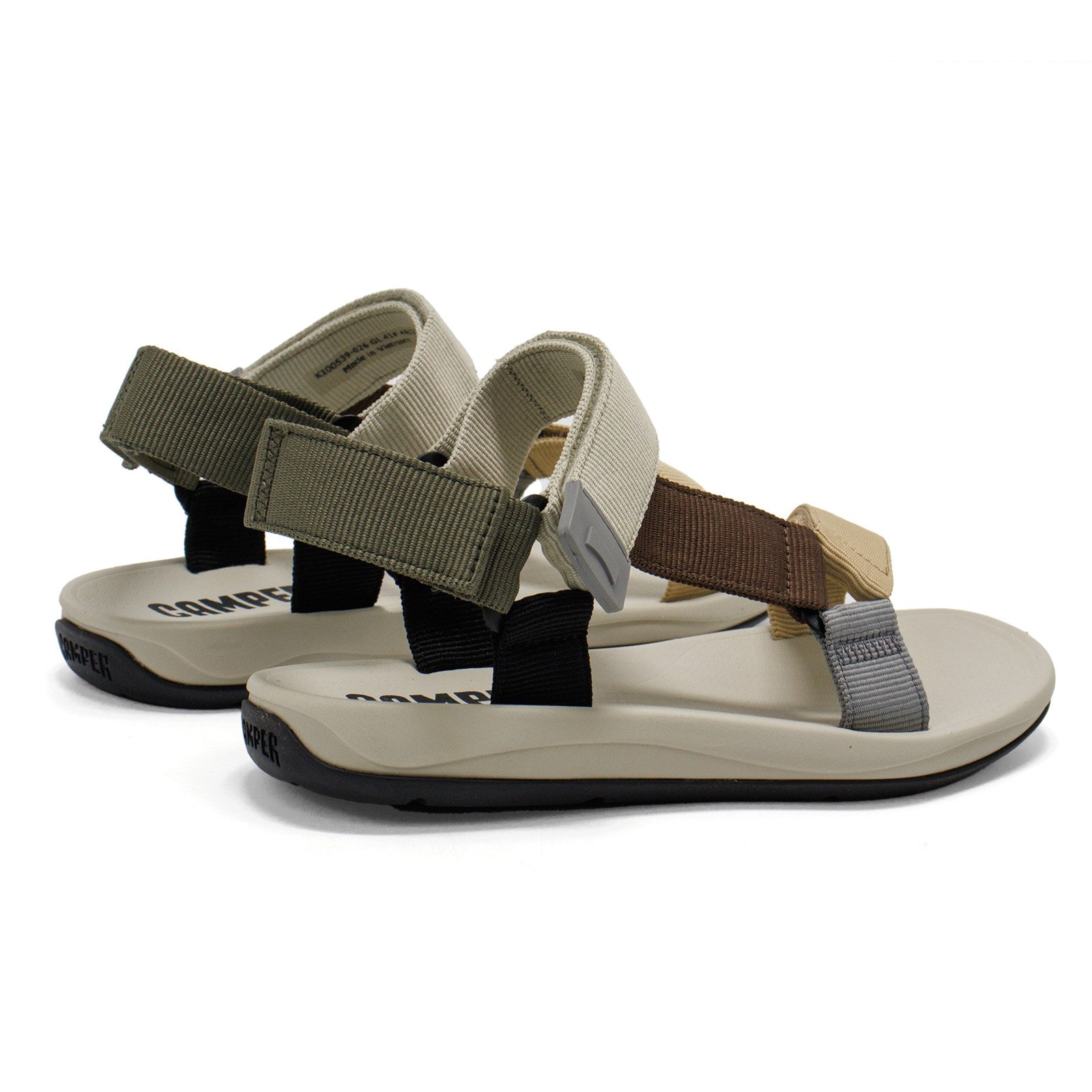 Camper Men Match Open Toe Sandals