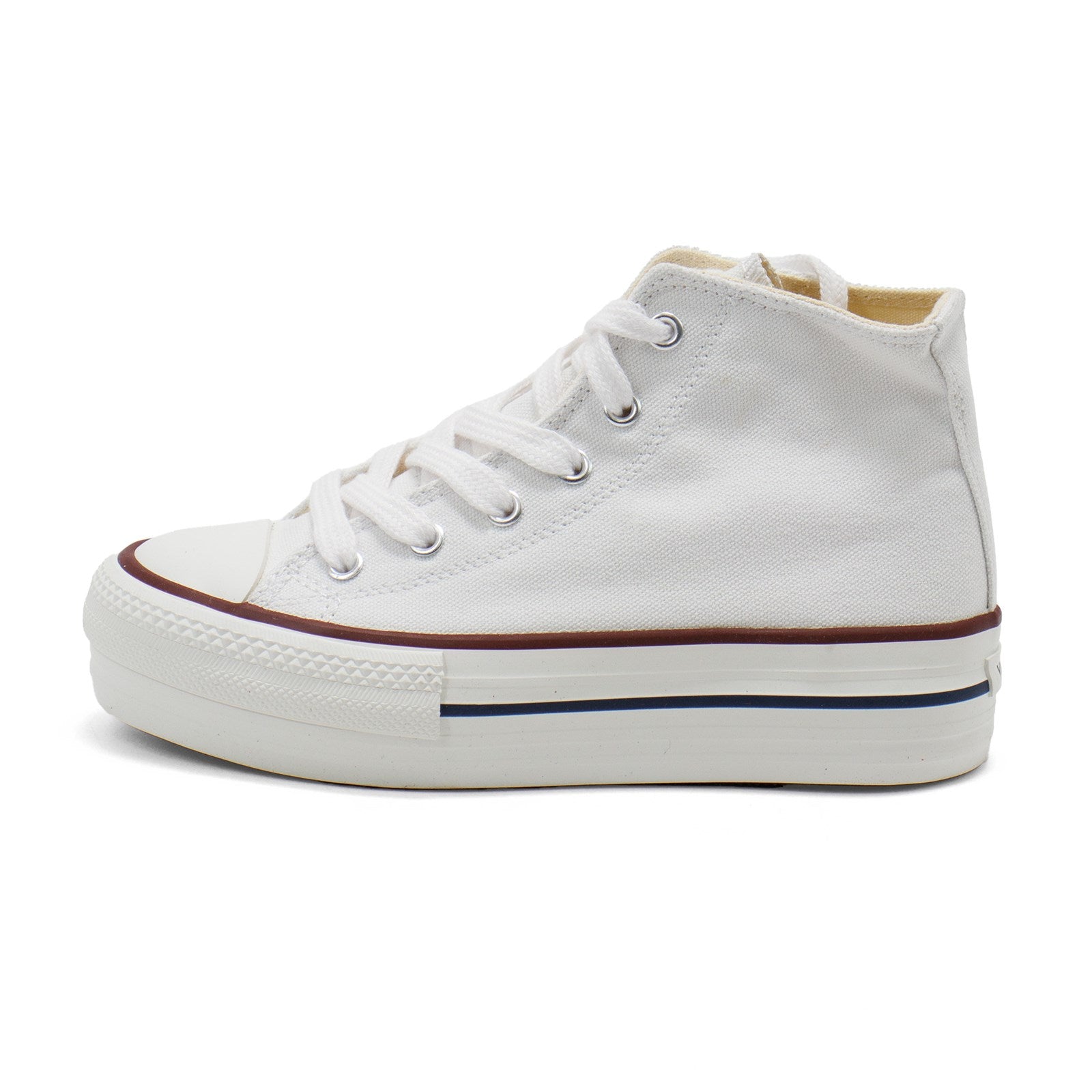 Victoria Girl Tribu Canvas High-Top Platform Trainers