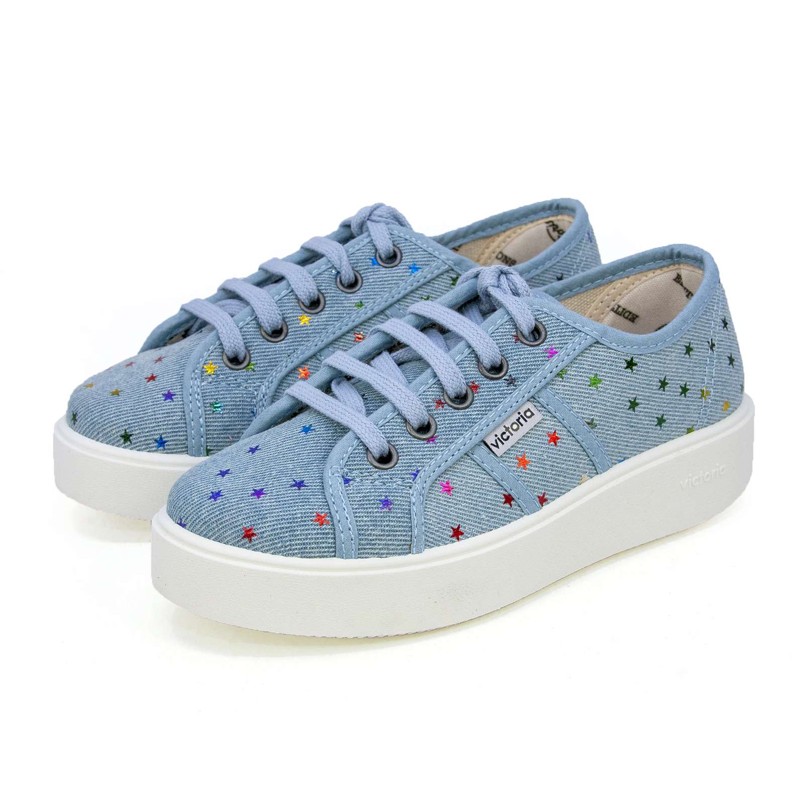 Victoria Girl Platform Canvas Sneaker