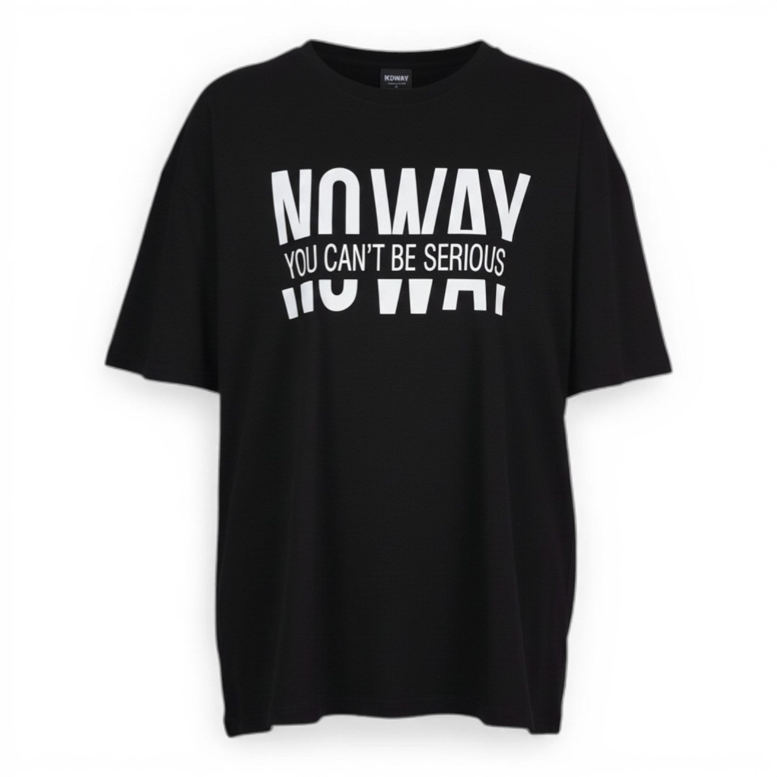 Ambar Women No Way Printed Relaxed Fit T-Shirt
