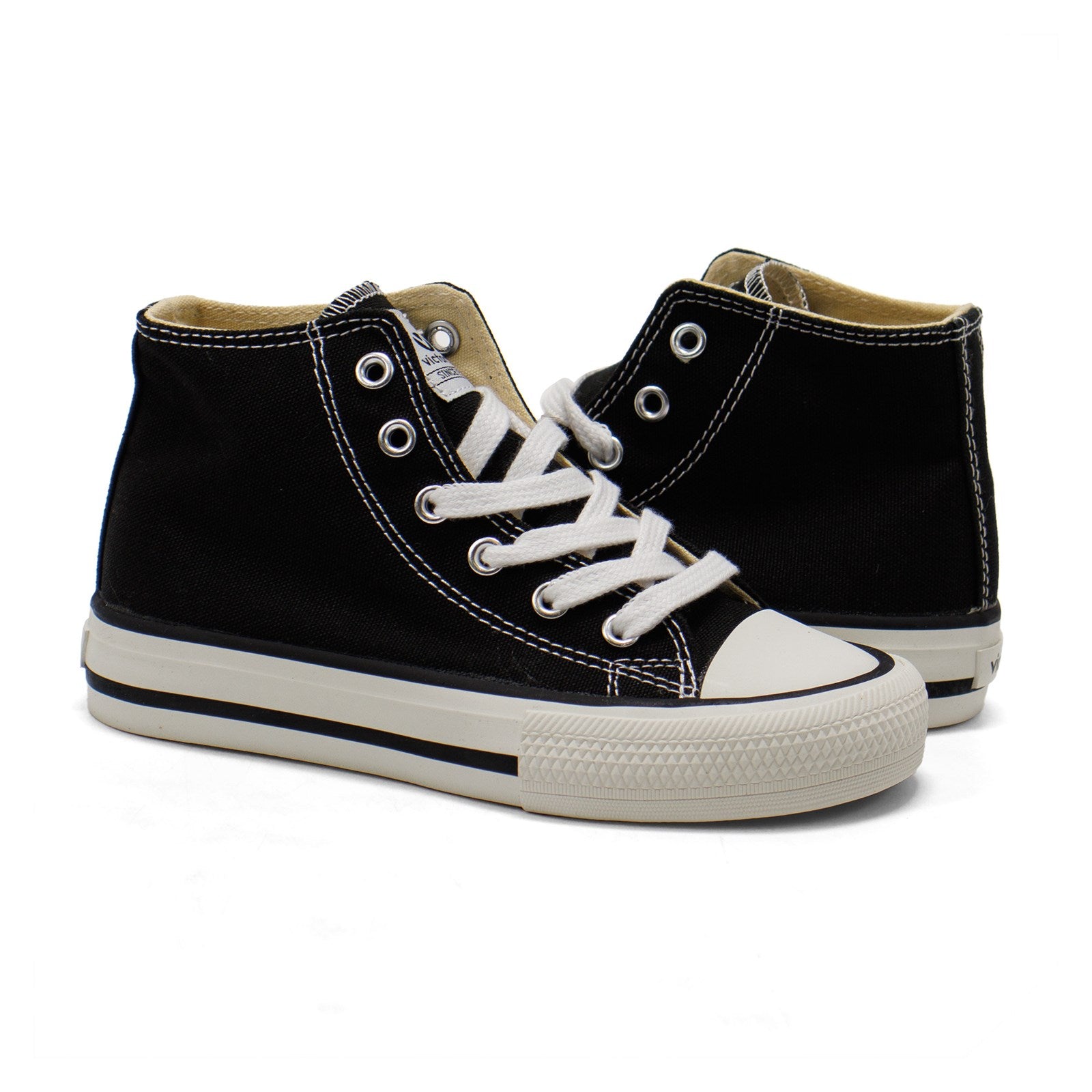 Victoria Boy High-Top Lace-Up Sneakers