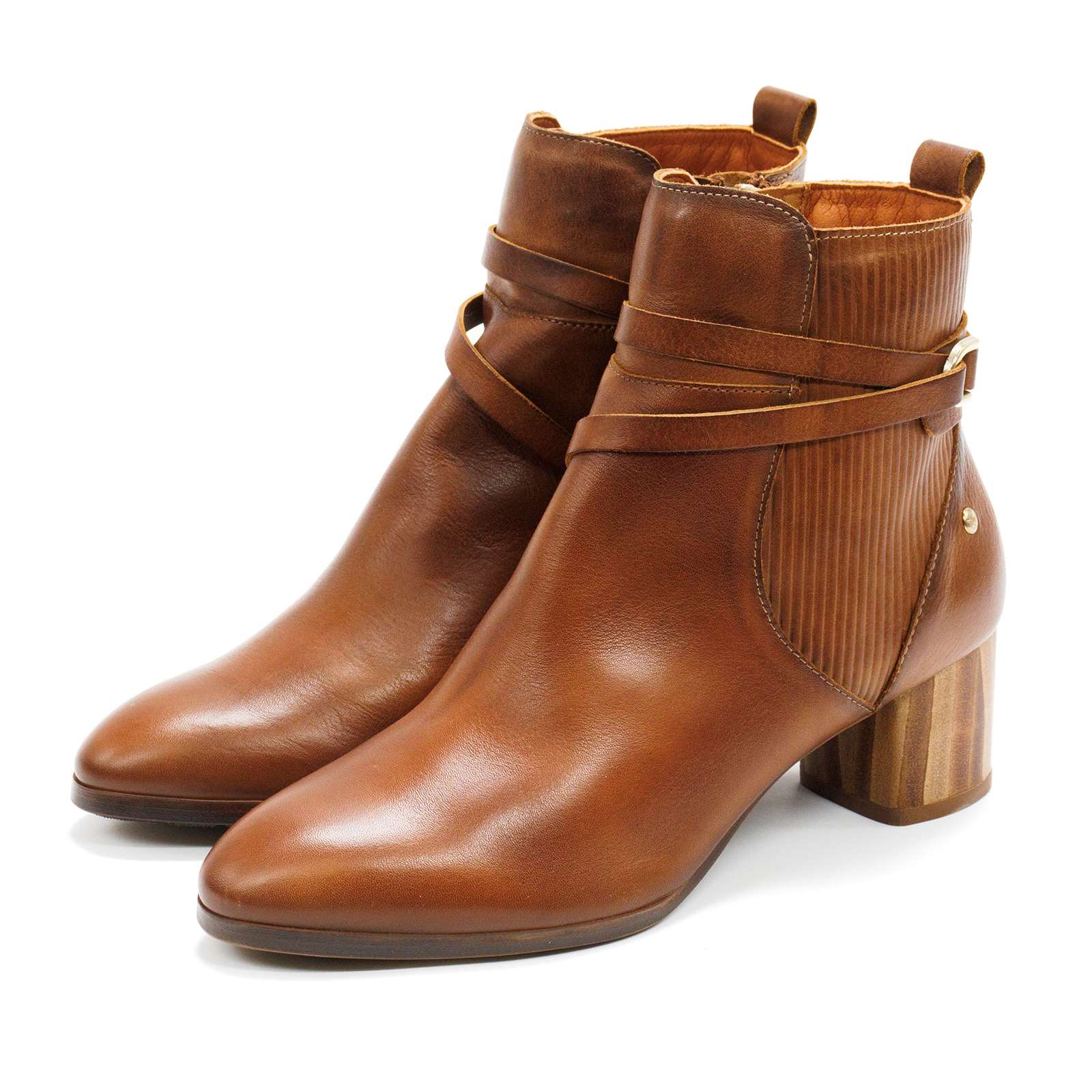 Pikolinos Women Calafat Leather Ankle Boots