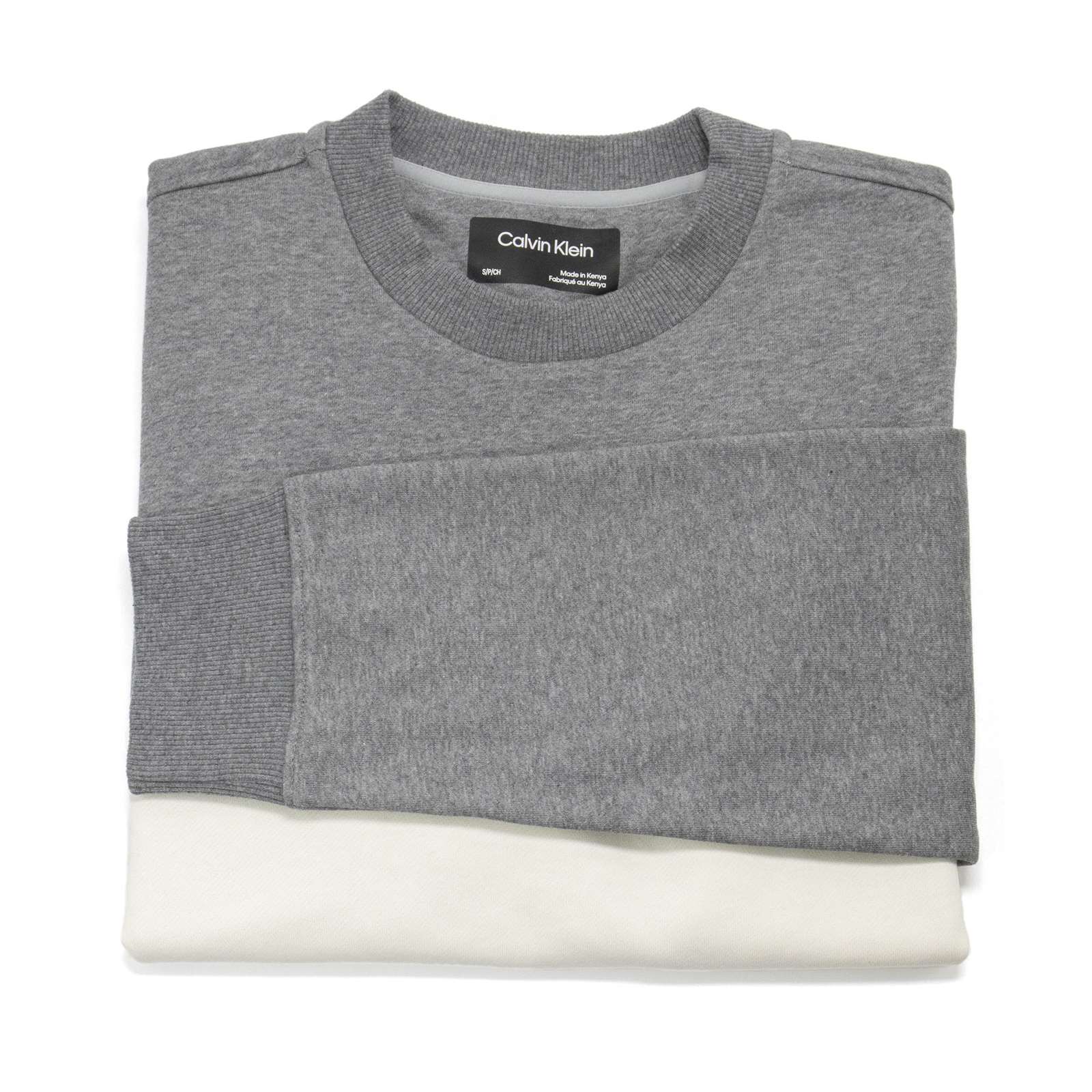 Calvin Klein Men Color Block Crewneck Sweatshirt