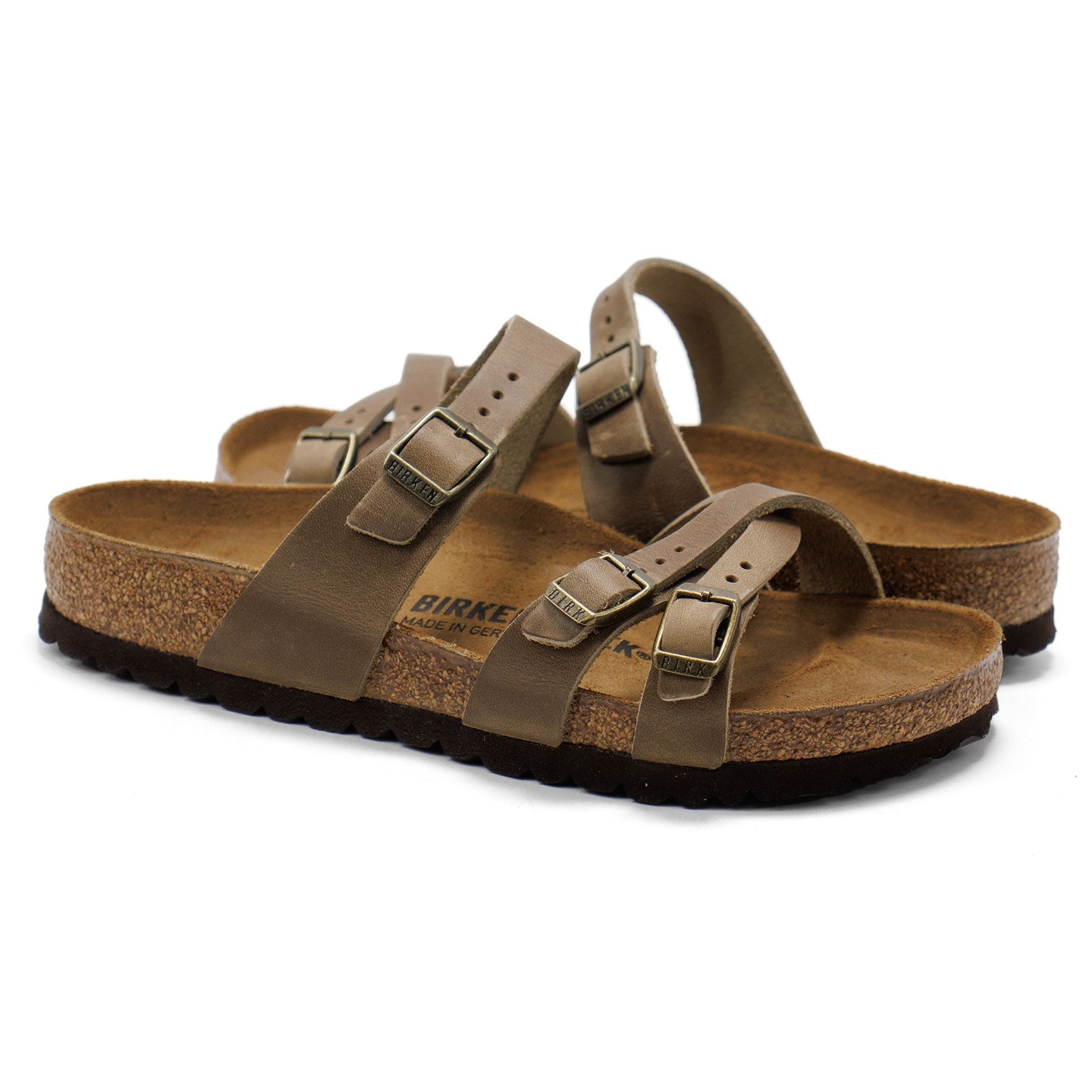 Birkenstock Women Franca Oiled Leather Sandals