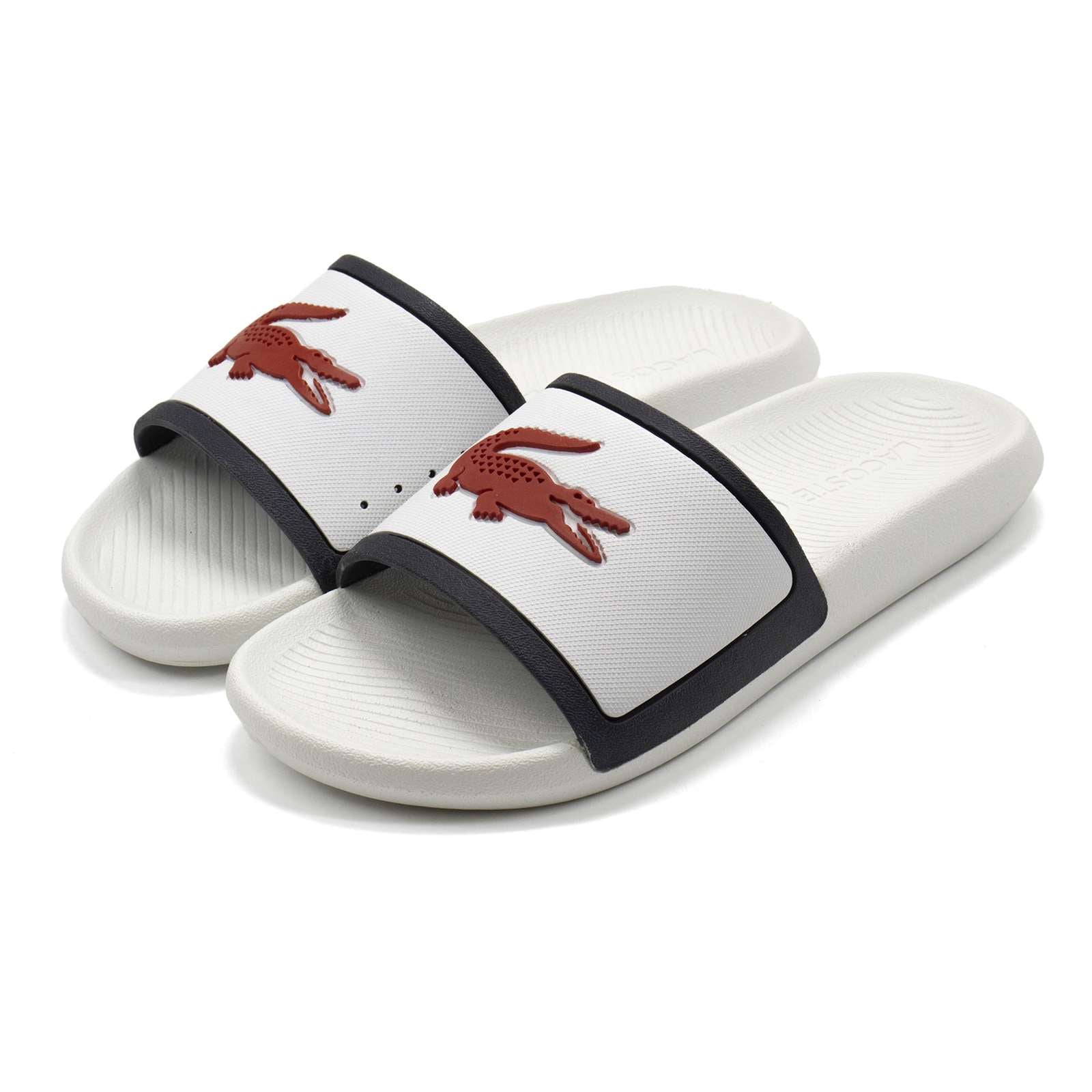 Lacoste Women Croco Slide Sandals