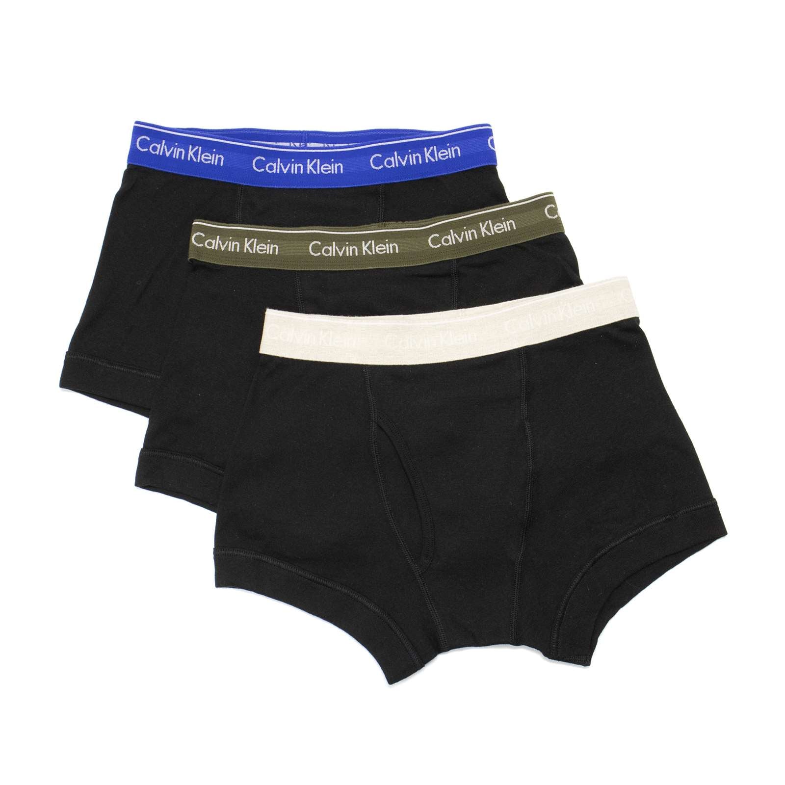 Calvin Klein Men Cotton Classic Fit 3-Pack Trunk