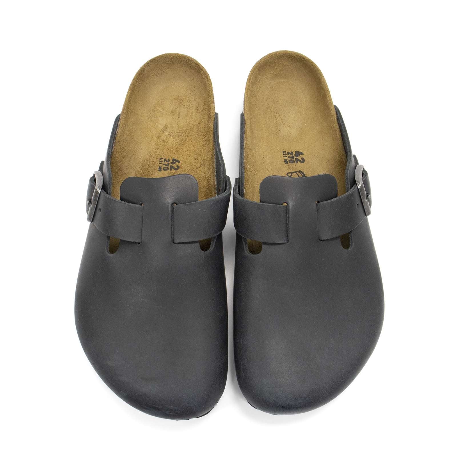 Birkenstock Men Boston Oiled Leather Clogs