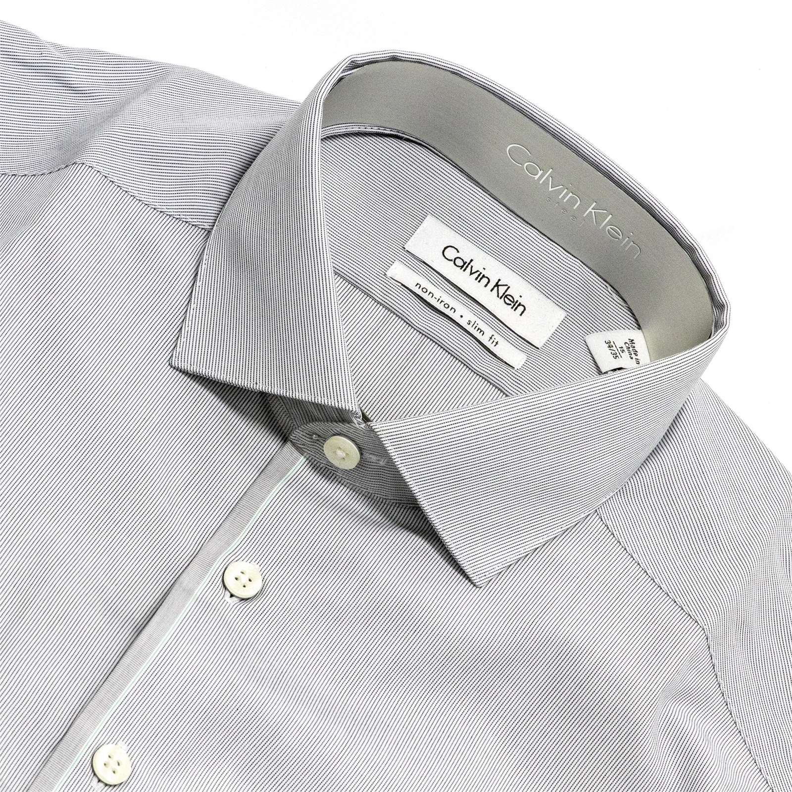 Calvin Klein Men Non-Iron Slim Fit Dress Shirt