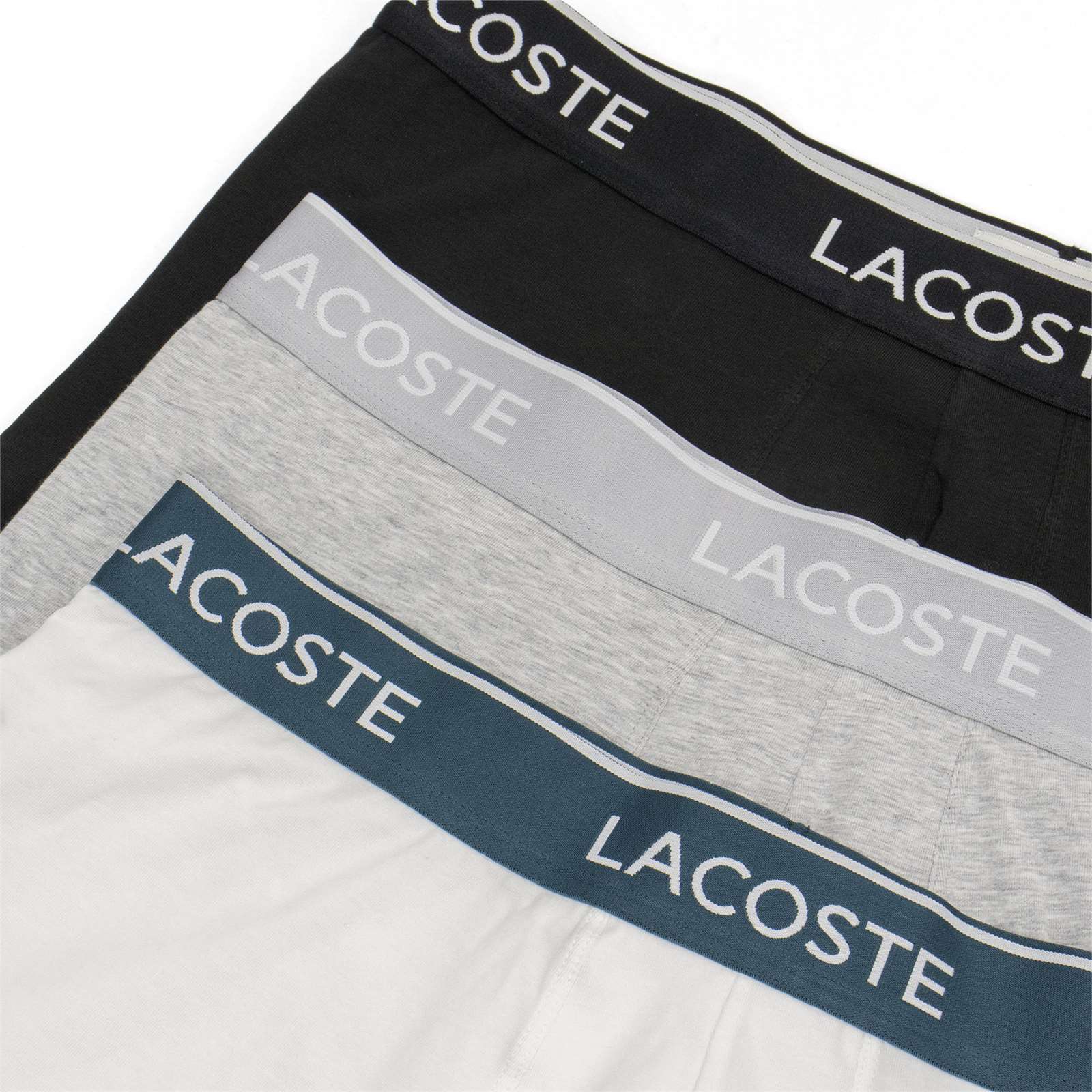 Lacoste Men Classic Cotton Stretch 3-Pack Trunks