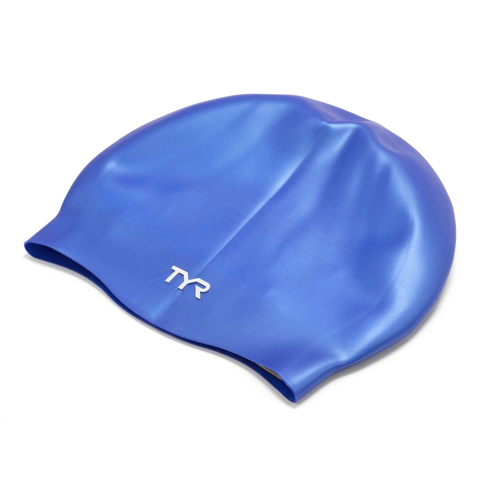 Tyr Men Silicone Swimming Cap No Wrinkle