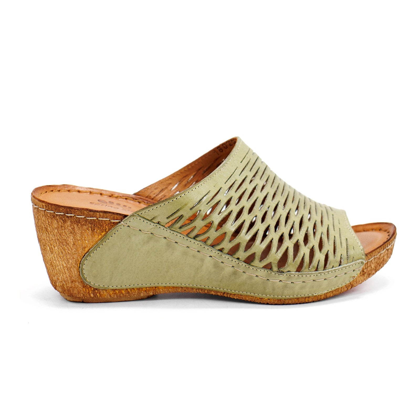 Spring Step Women Cunacena Slip On Wedge Sandal