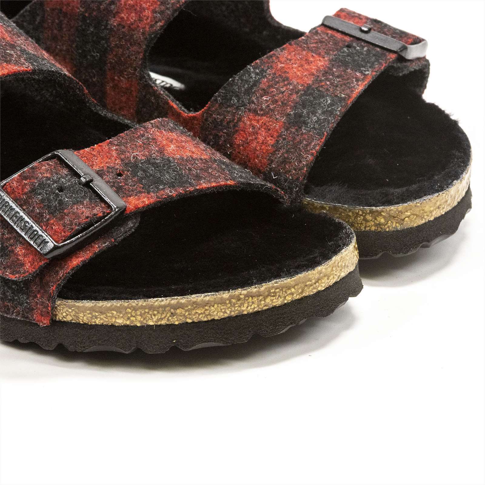 Birkenstock Men Arizona Rivet Wool Felt Sandals