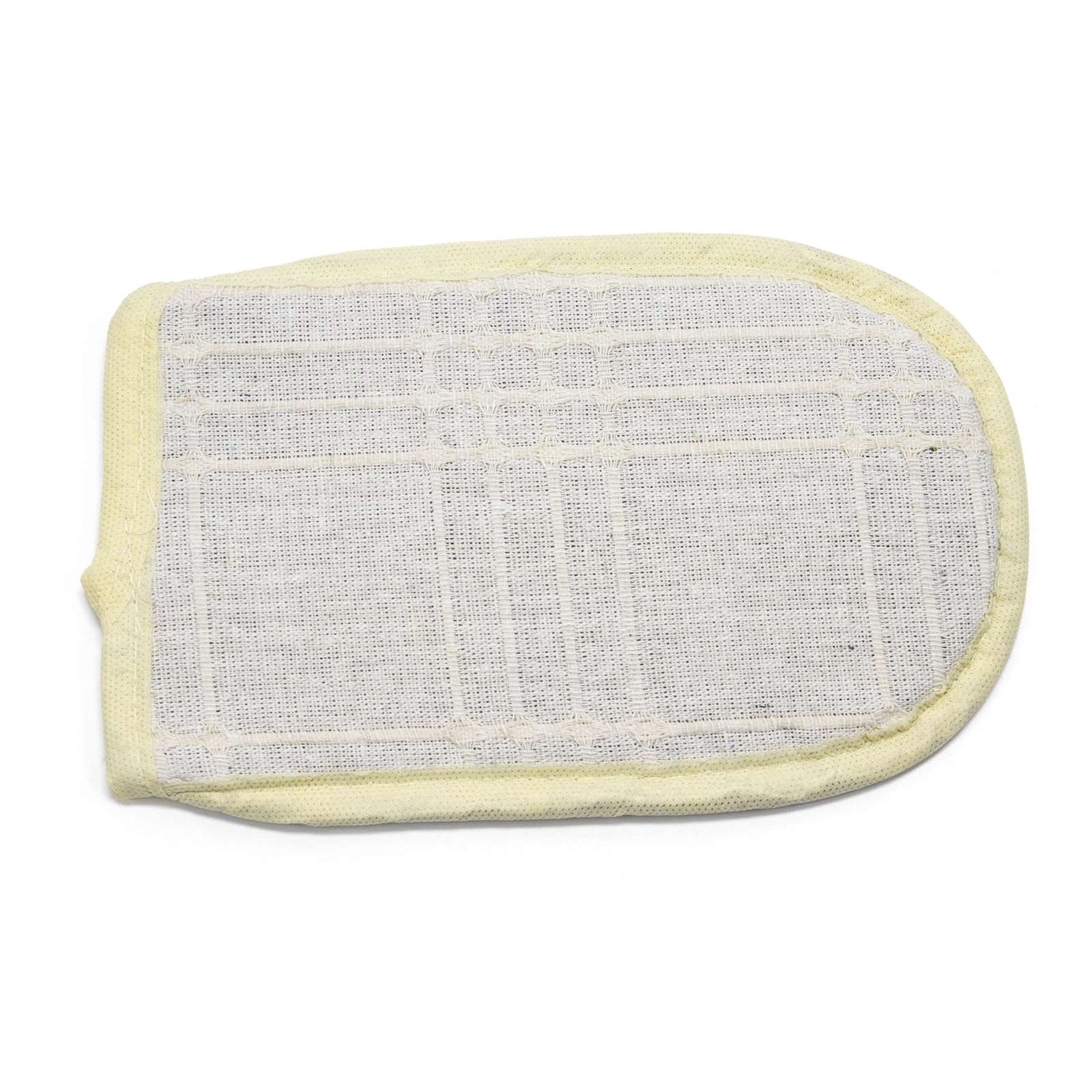 Fe Unisex Jute Weave Bath Mitten