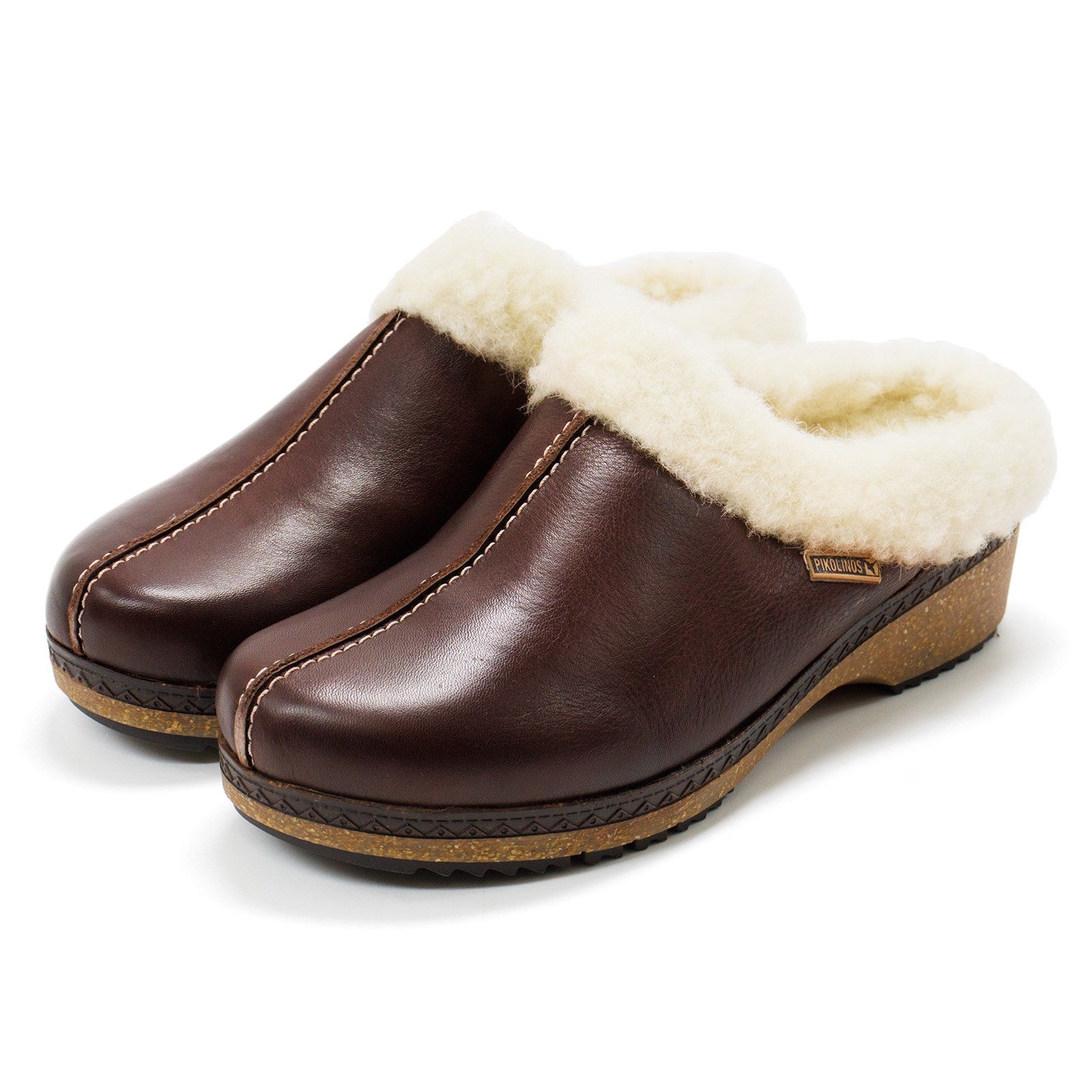 Pikolinos Women Granada W0w Shearling Clogs