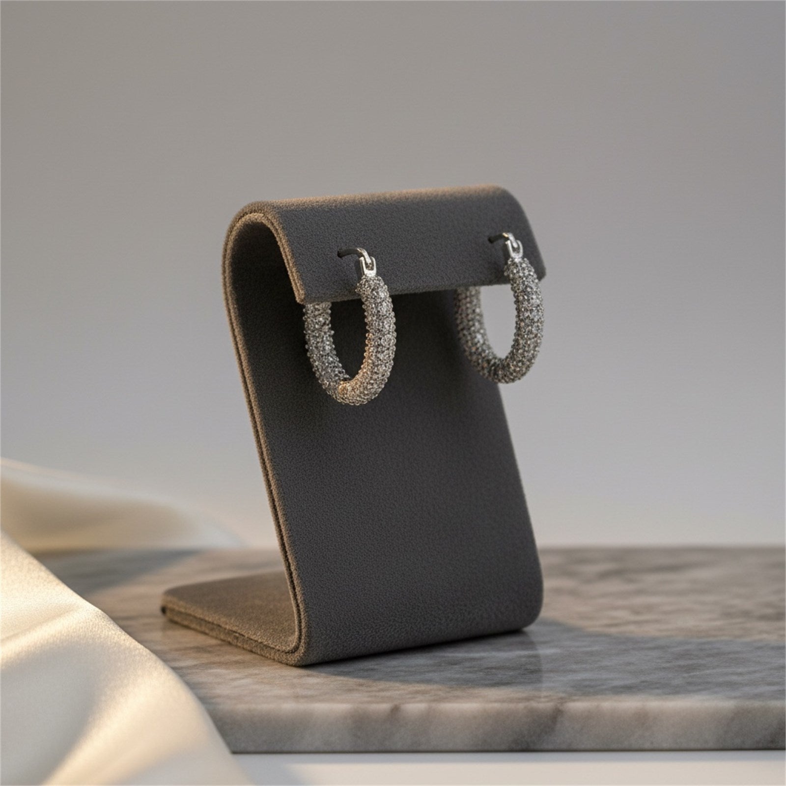 Athra Women Oval Hoop Earring
