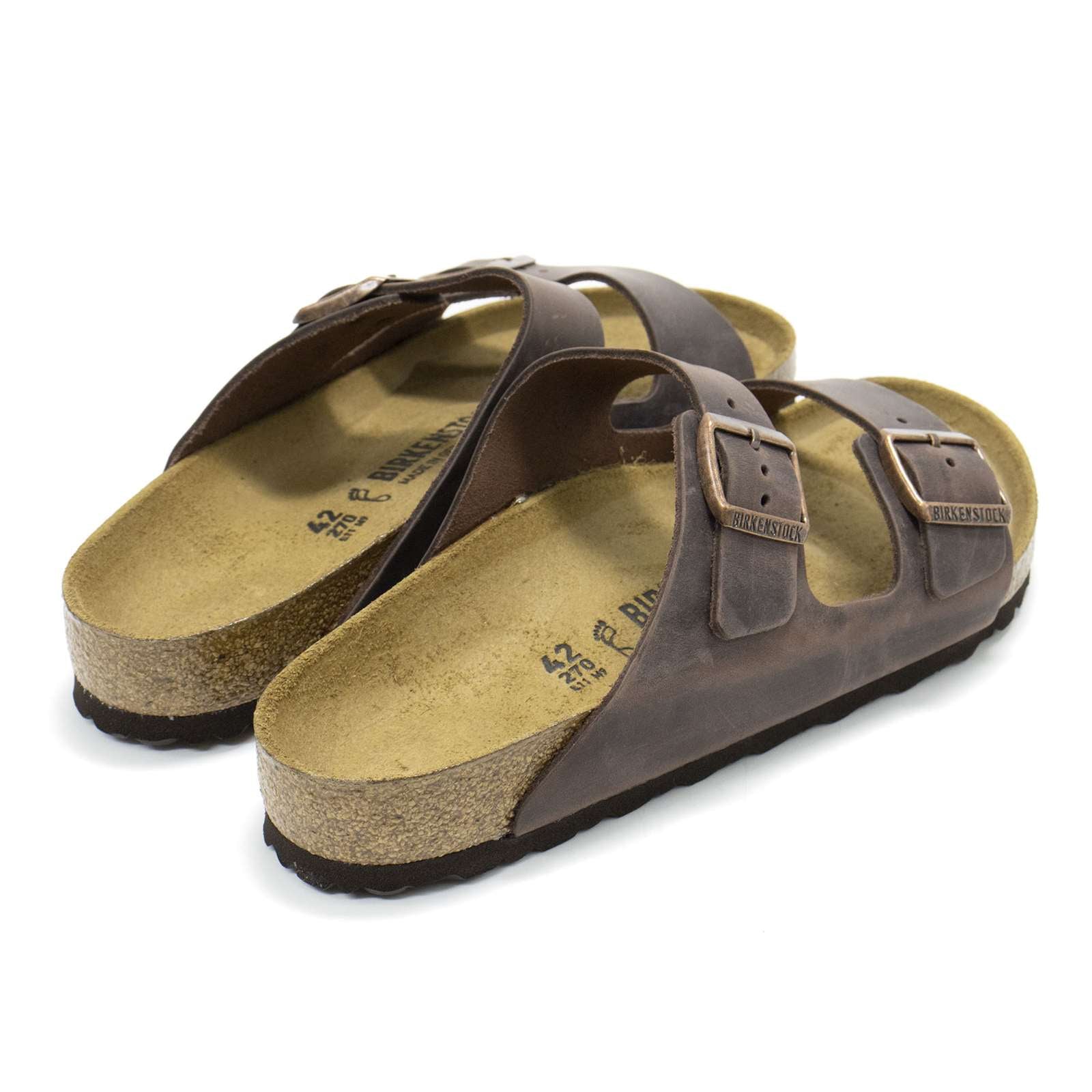 Birkenstock Men Arizona Oiled Leather Sandals