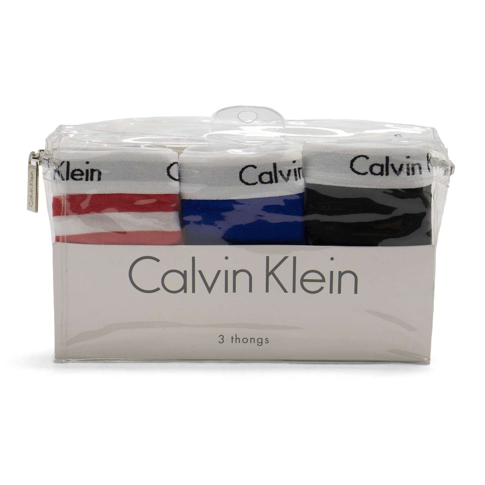 Calvin Klein Women 3 Pack Carousel Thong