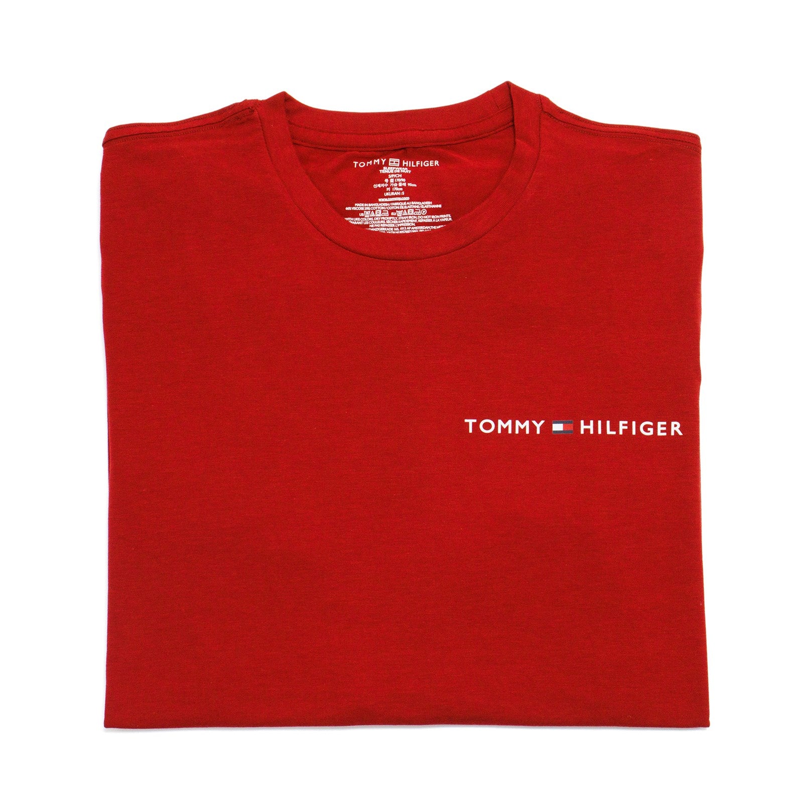 Tommy Hilfiger Men Lounge Stretch Long Sleeve Crew Neck Top