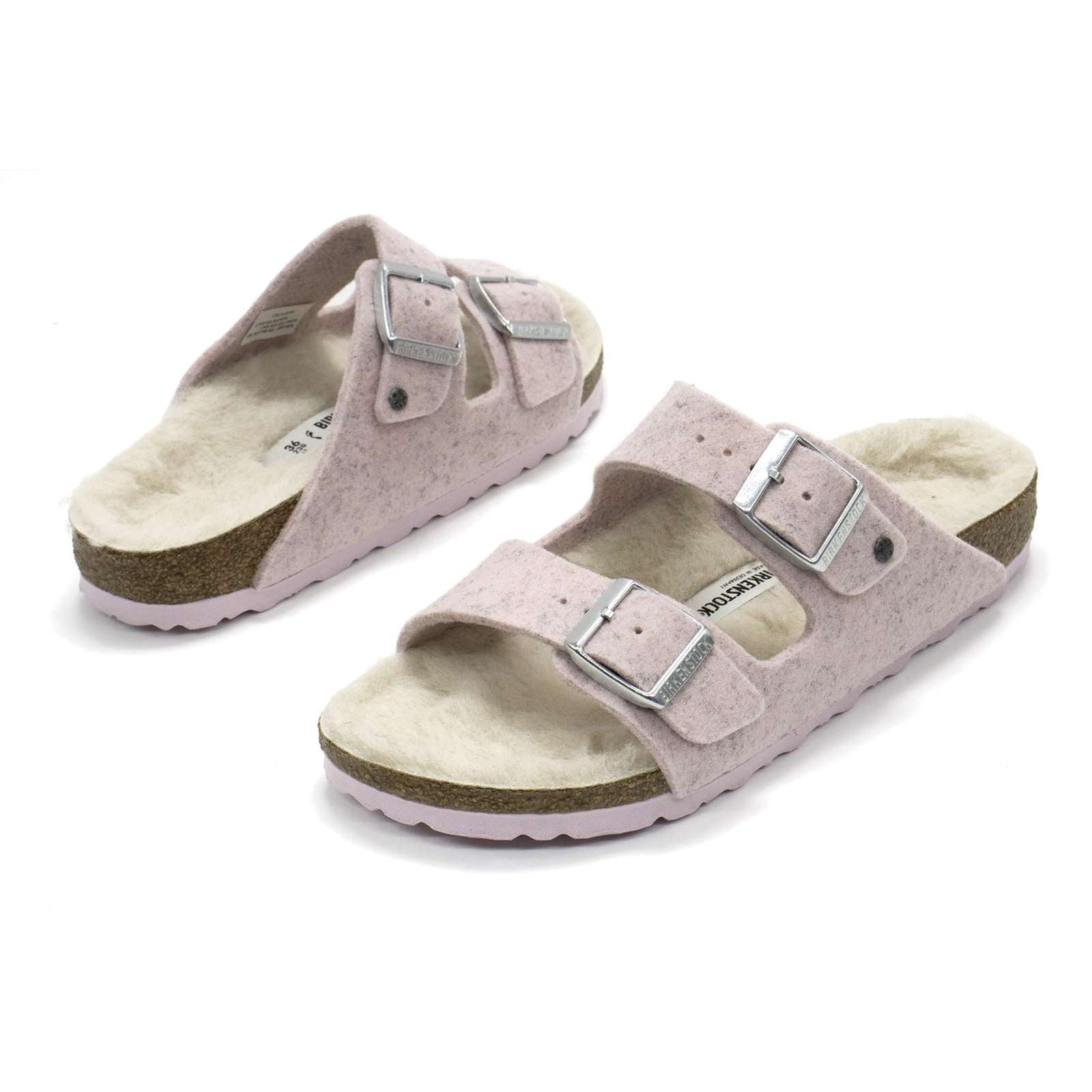 Birkenstock Women Arizona Rivet Wool Felt Sandals