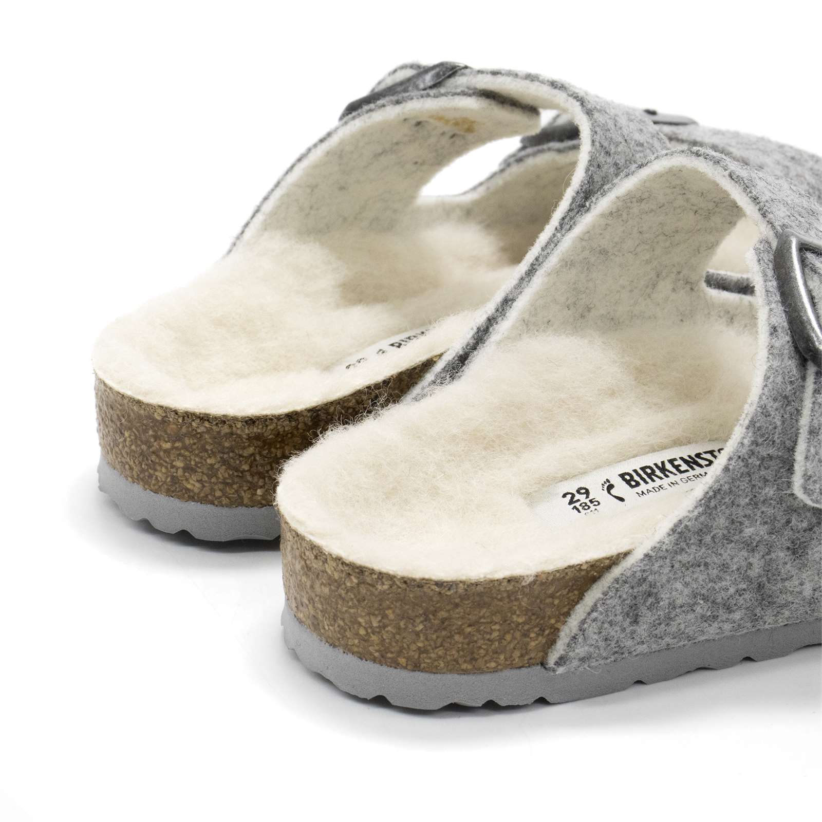 Birkenstock Girl Arizona Rivet Wool Felt Sandals