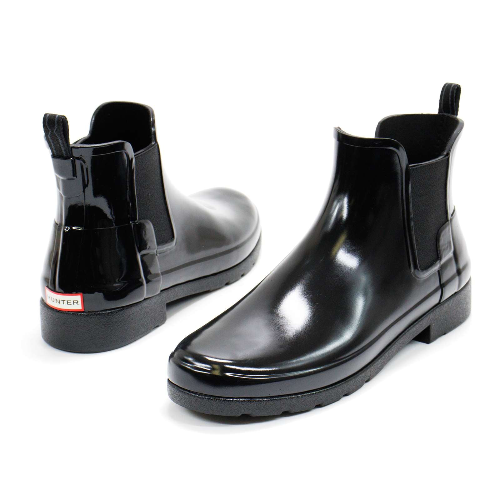 Hunter Women Original Refined Chelsea Gloss Rain Boots