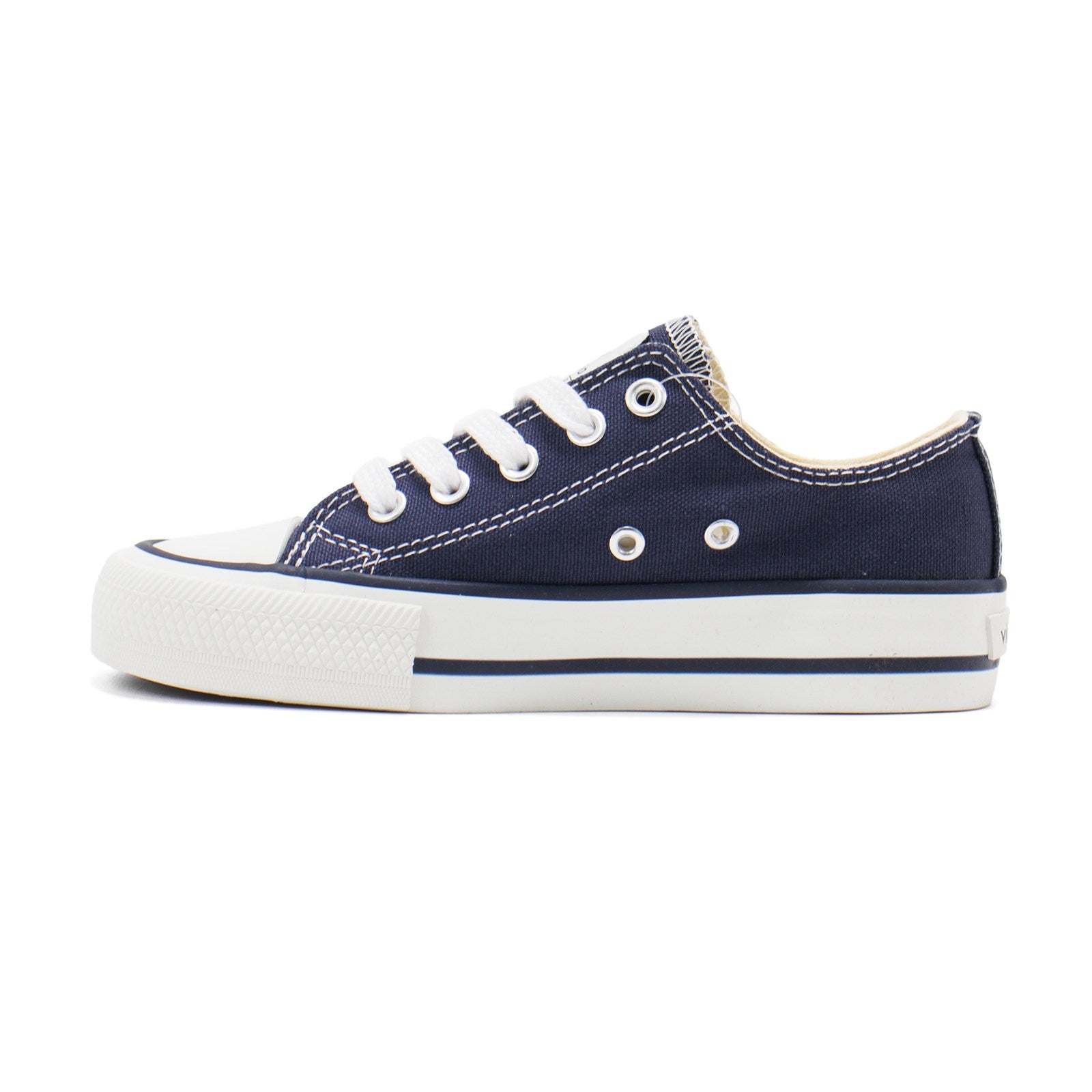 Victoria Boy Tribu Canvas Low Top Lace-Up Sneakers