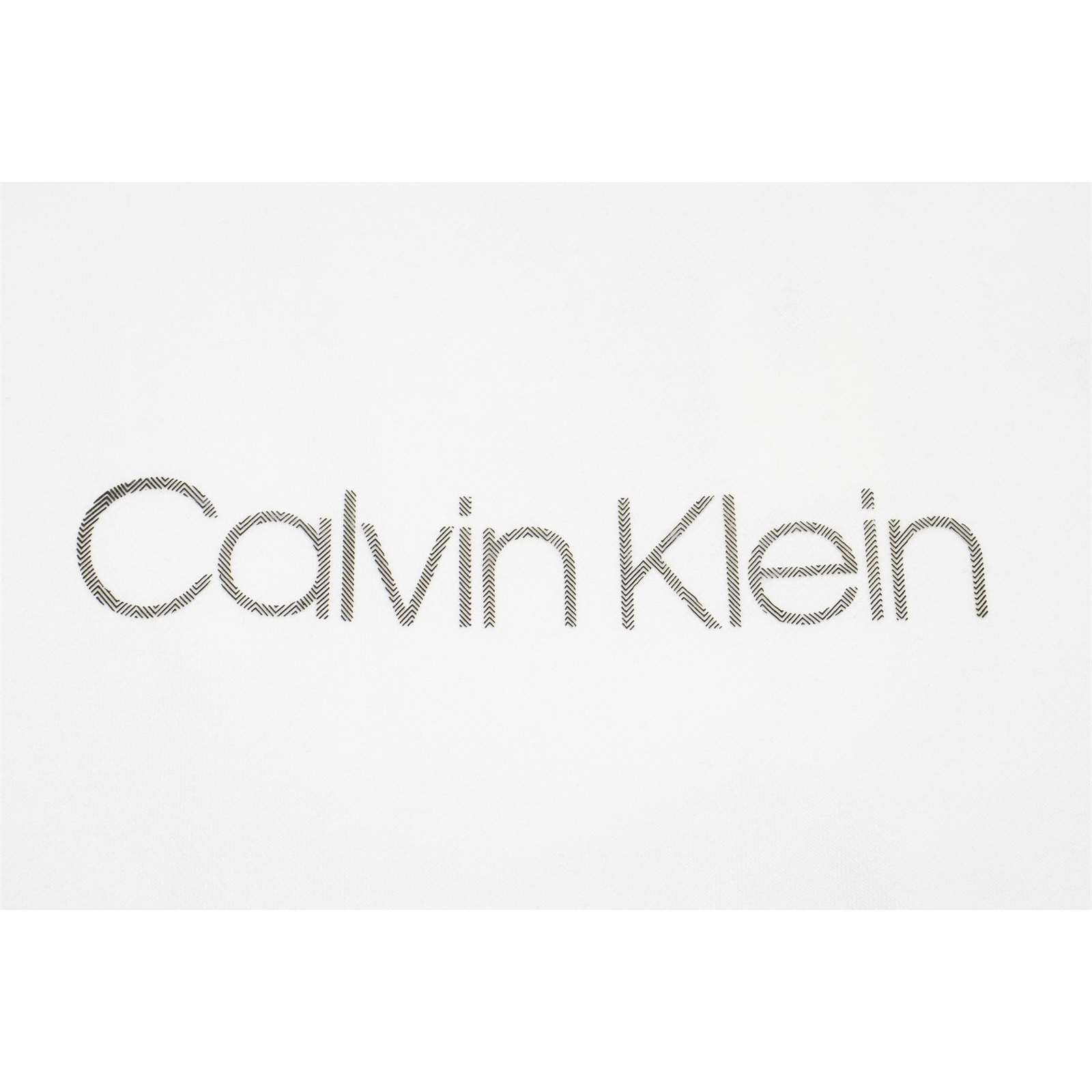 Calvin Klein Men Long Sleeve Herringbone Crewneck Sweatshirt