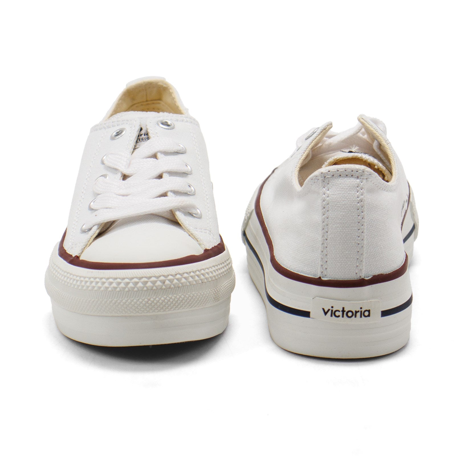 Victoria Girl Tribu Canvas Platform Trainers