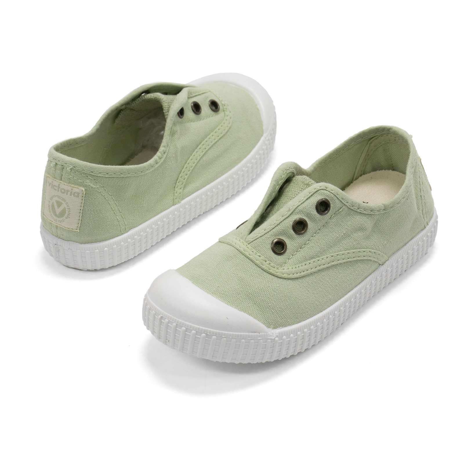 Victoria Toddler 1915 Inglesa Slip-On Canvas Shoes