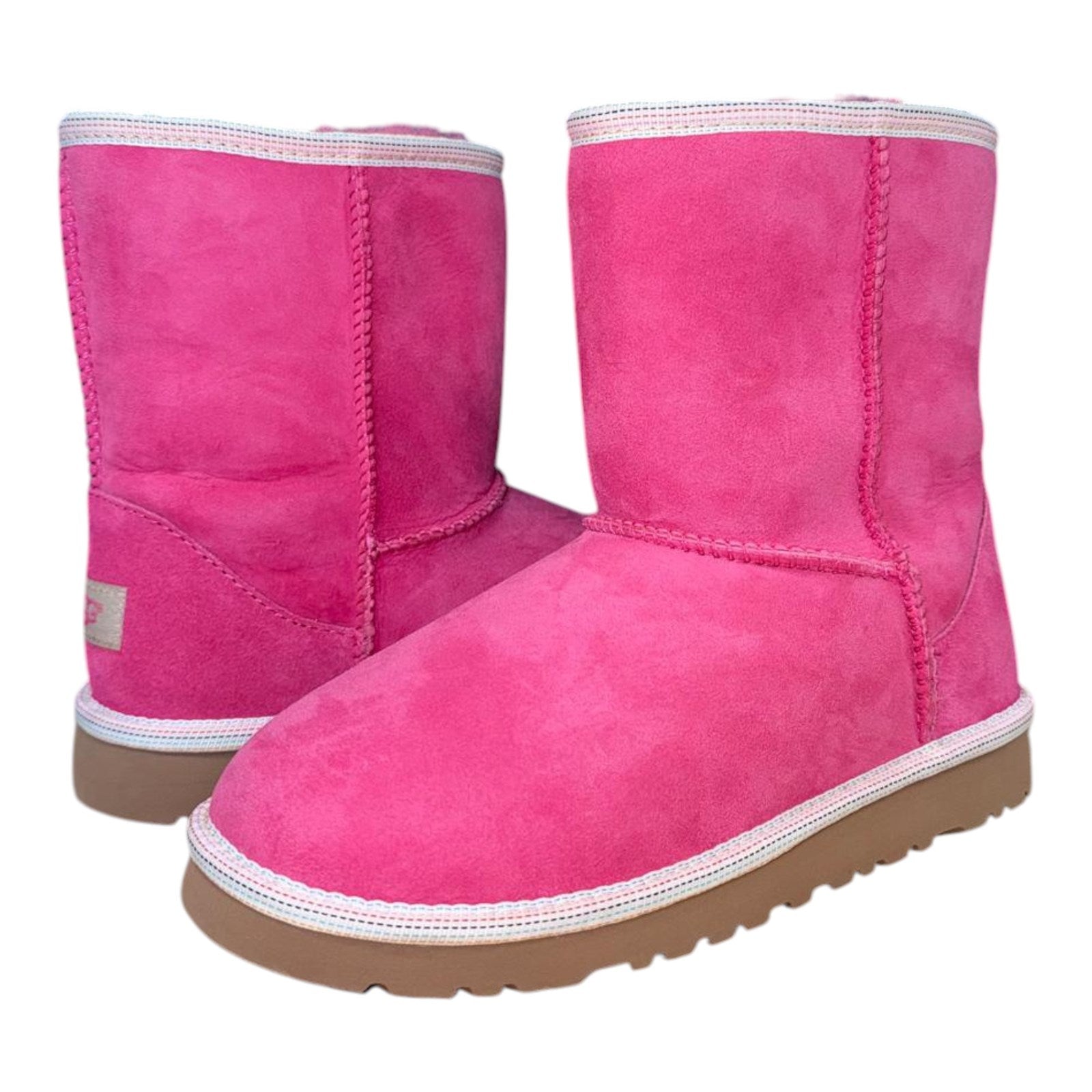 Ugg Girl Classic Short Weave Boot