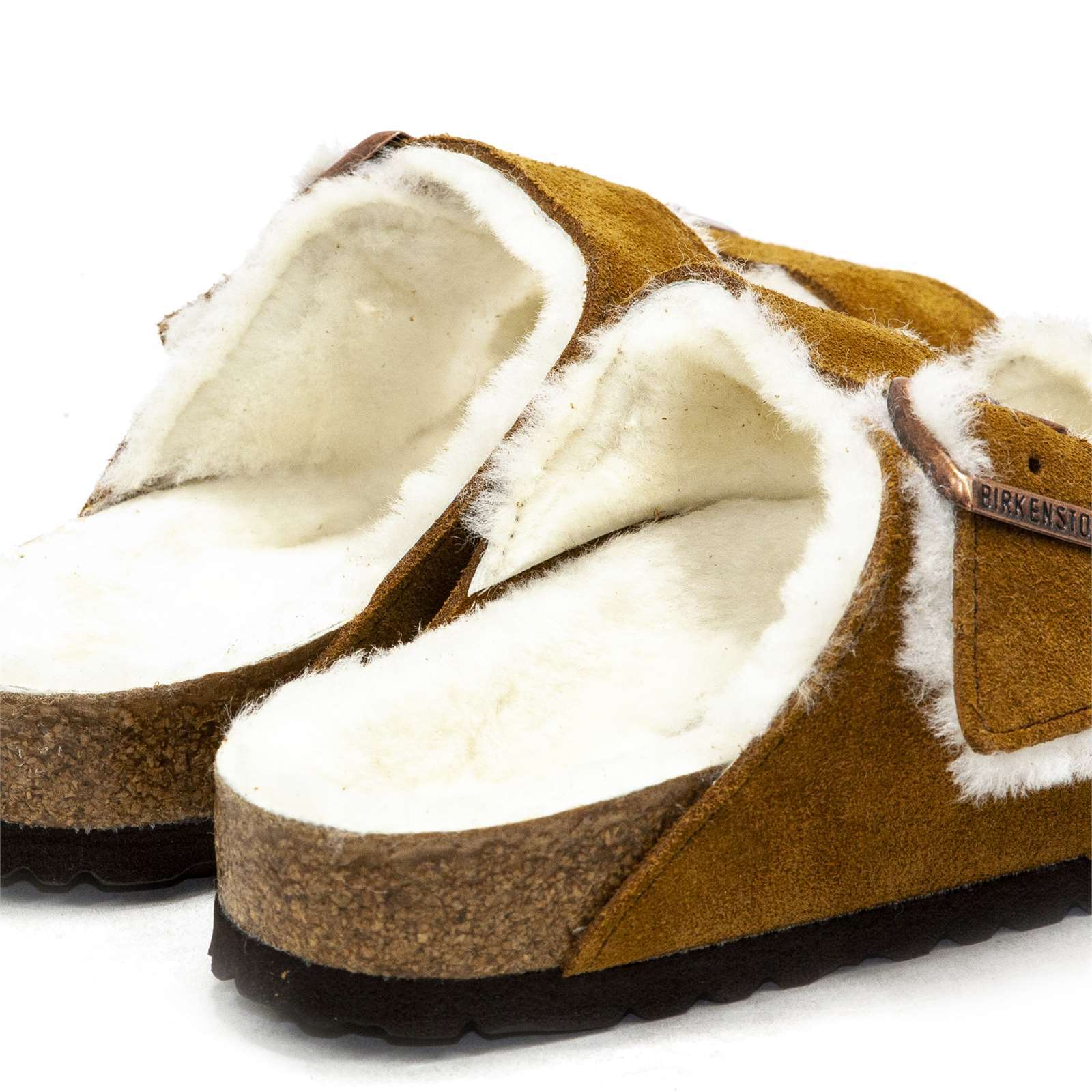 Birkenstock Men Arizona Shearling Sandals