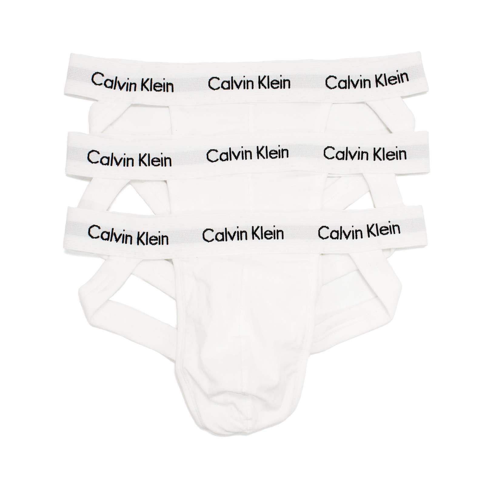 Calvin Klein Men Cotton Stretch 3-Pack Jock Strap Underwear