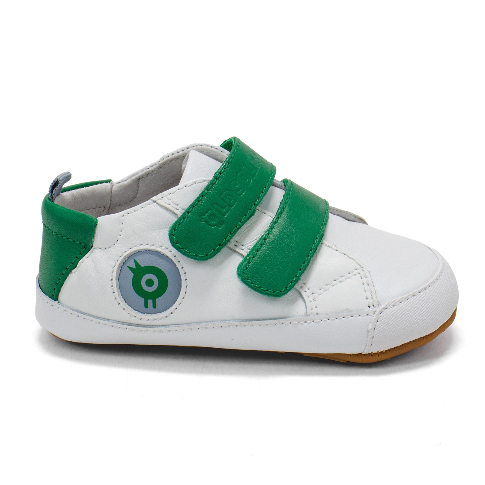 Old Soles Toddler Badge Bub Casual Shoes With Double Hook And Loop Closure