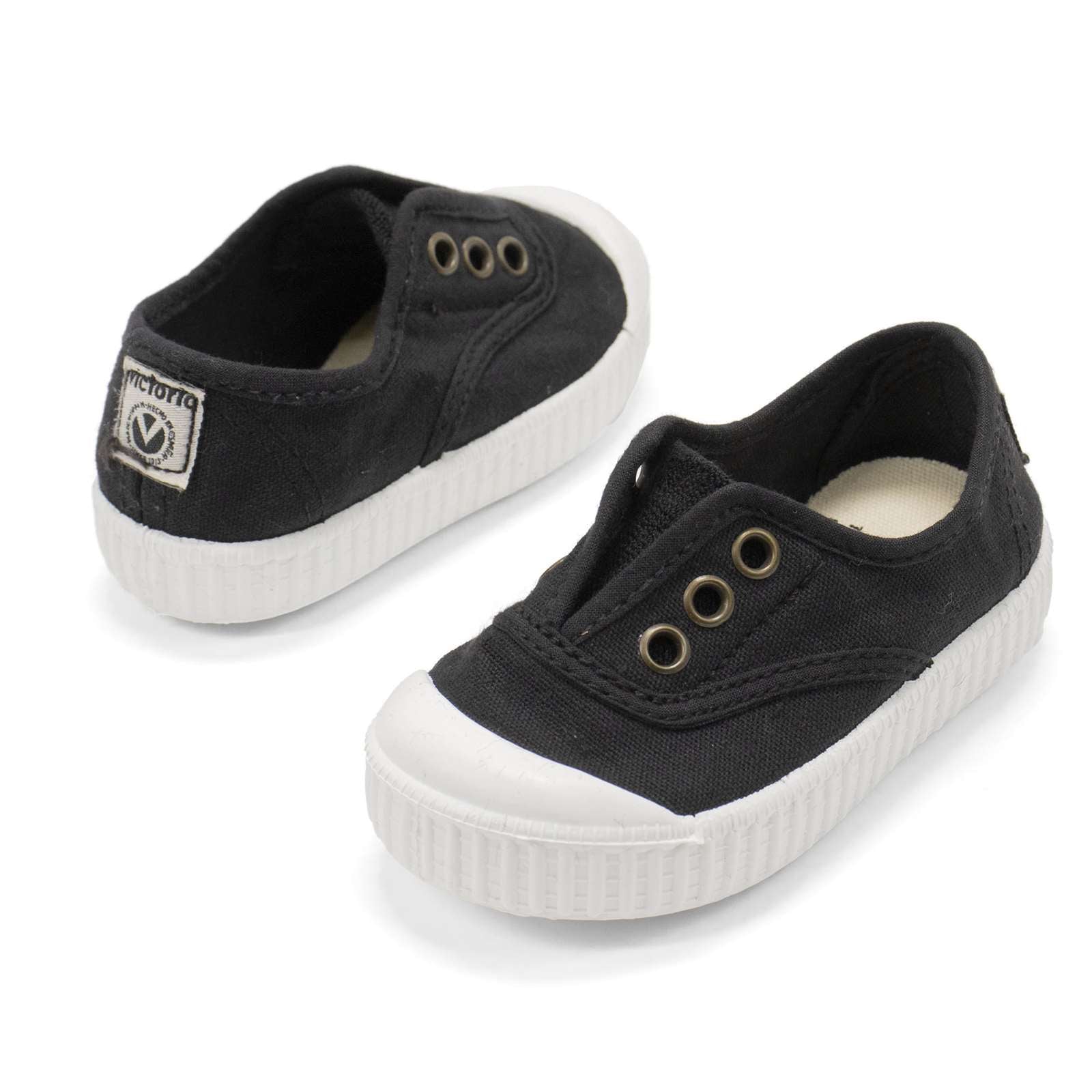 Victoria Toddler 1915 Inglesa Slip-On Canvas Shoes