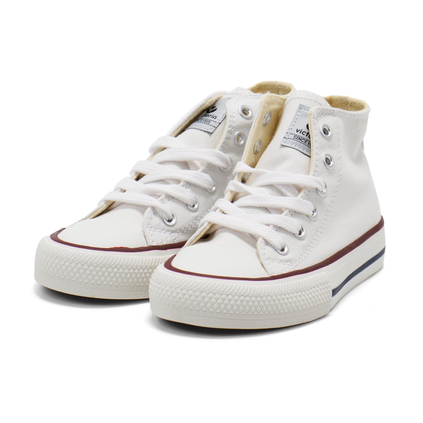 Victoria Girl High-Top Lace-Up Sneakers