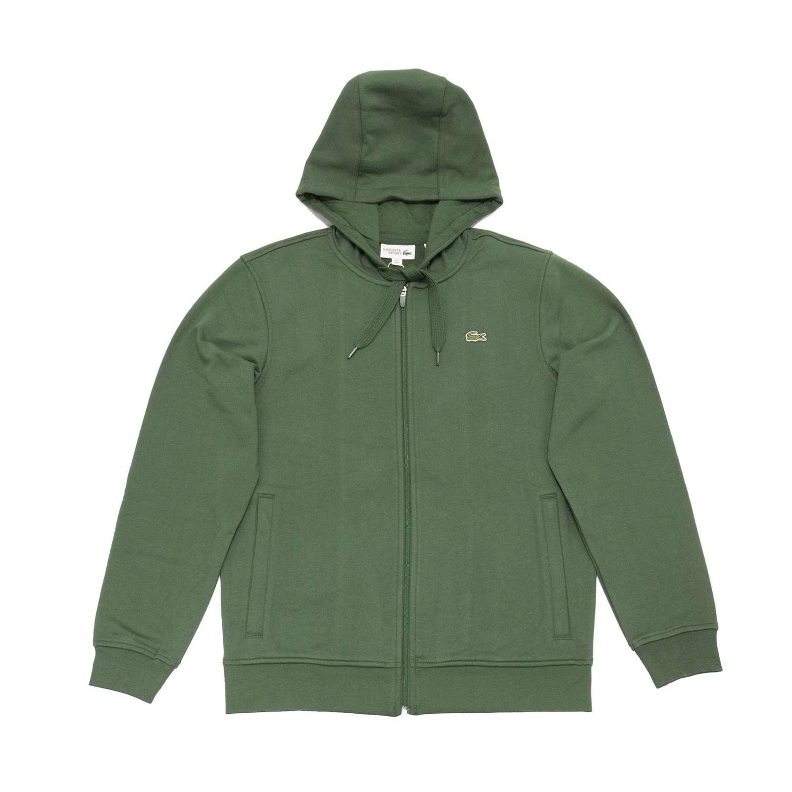 Lacoste Men Full Zip Fleece Hoodie