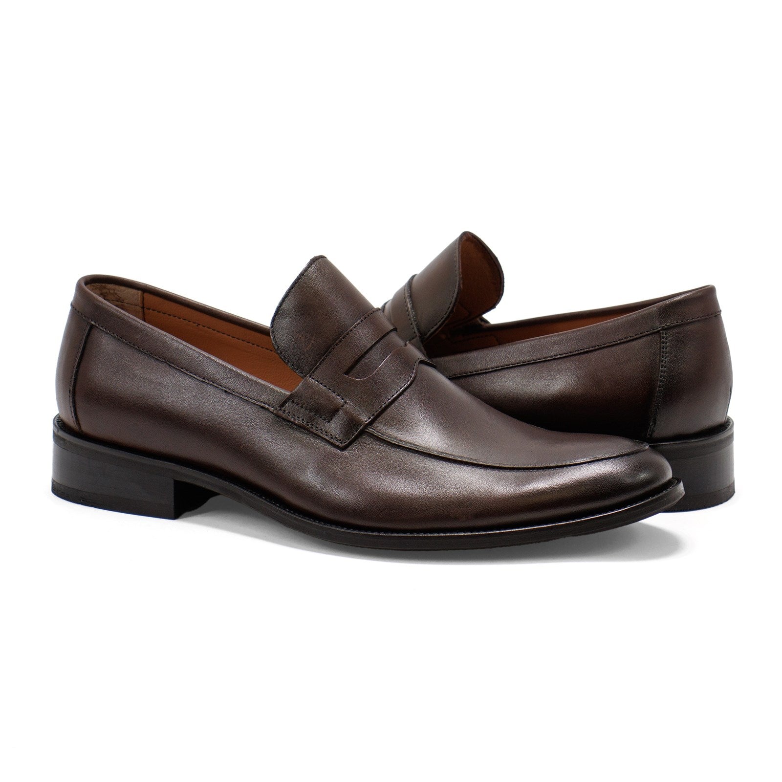 Hakki Men Paola Slip On Leather Loafers