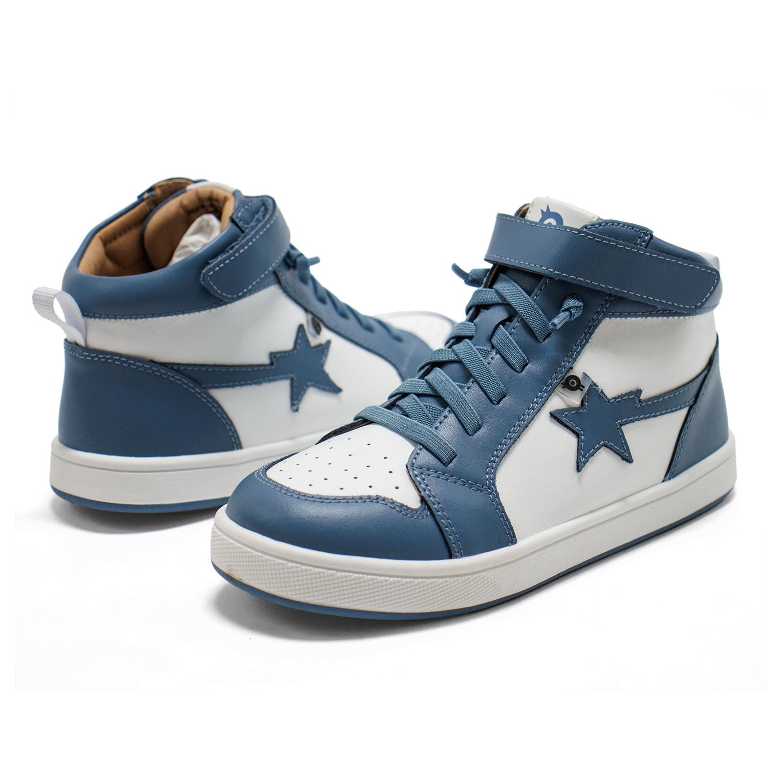 Old Soles Boy Team Star High Top Lace-Up Sneakers