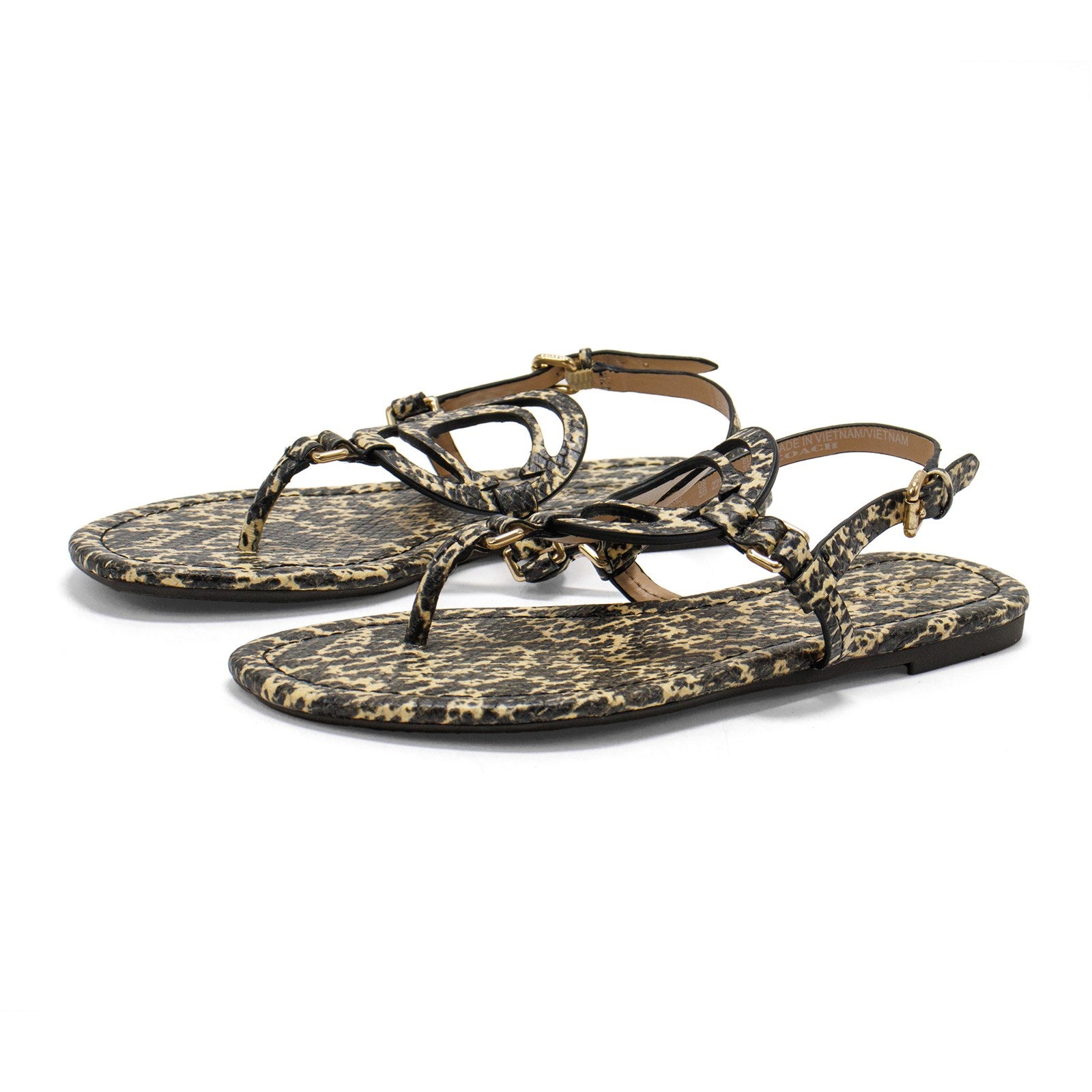 Coach Women Jeri Printed Flip-Flop Sandal