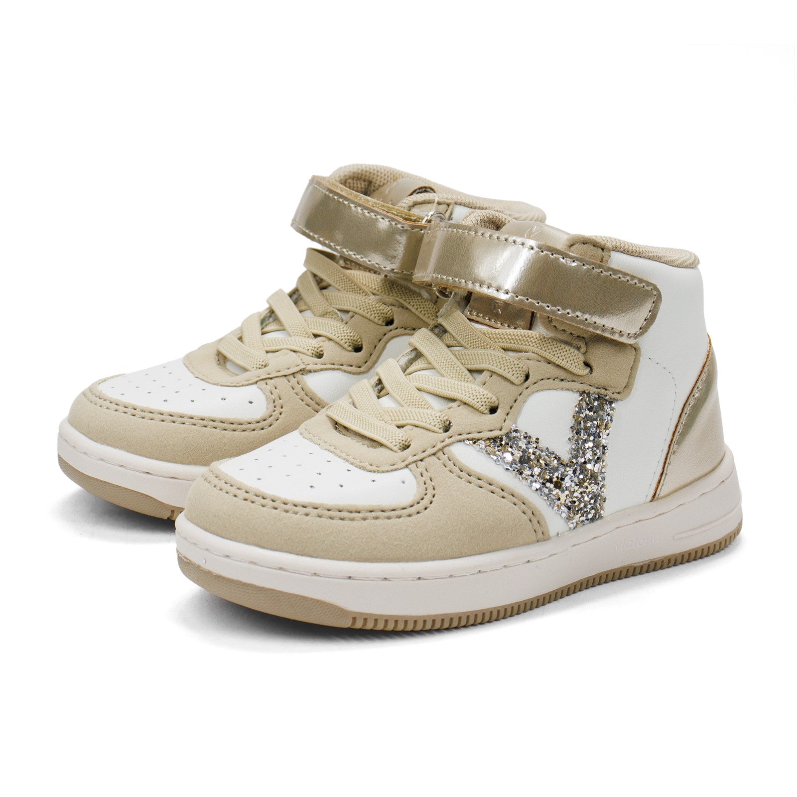 Victoria Toddler Tiempo High-Top Sneaker